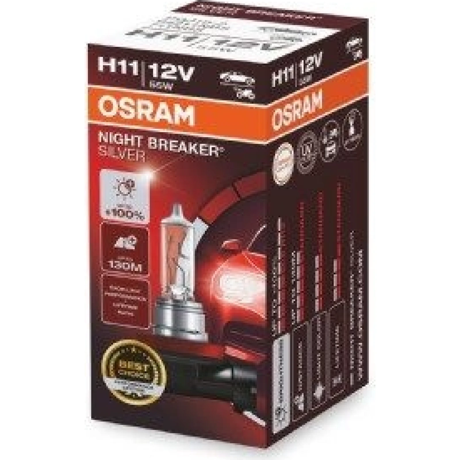 H11 OSRAM 12V 55W PGJ19-2 NBS 64211NBS