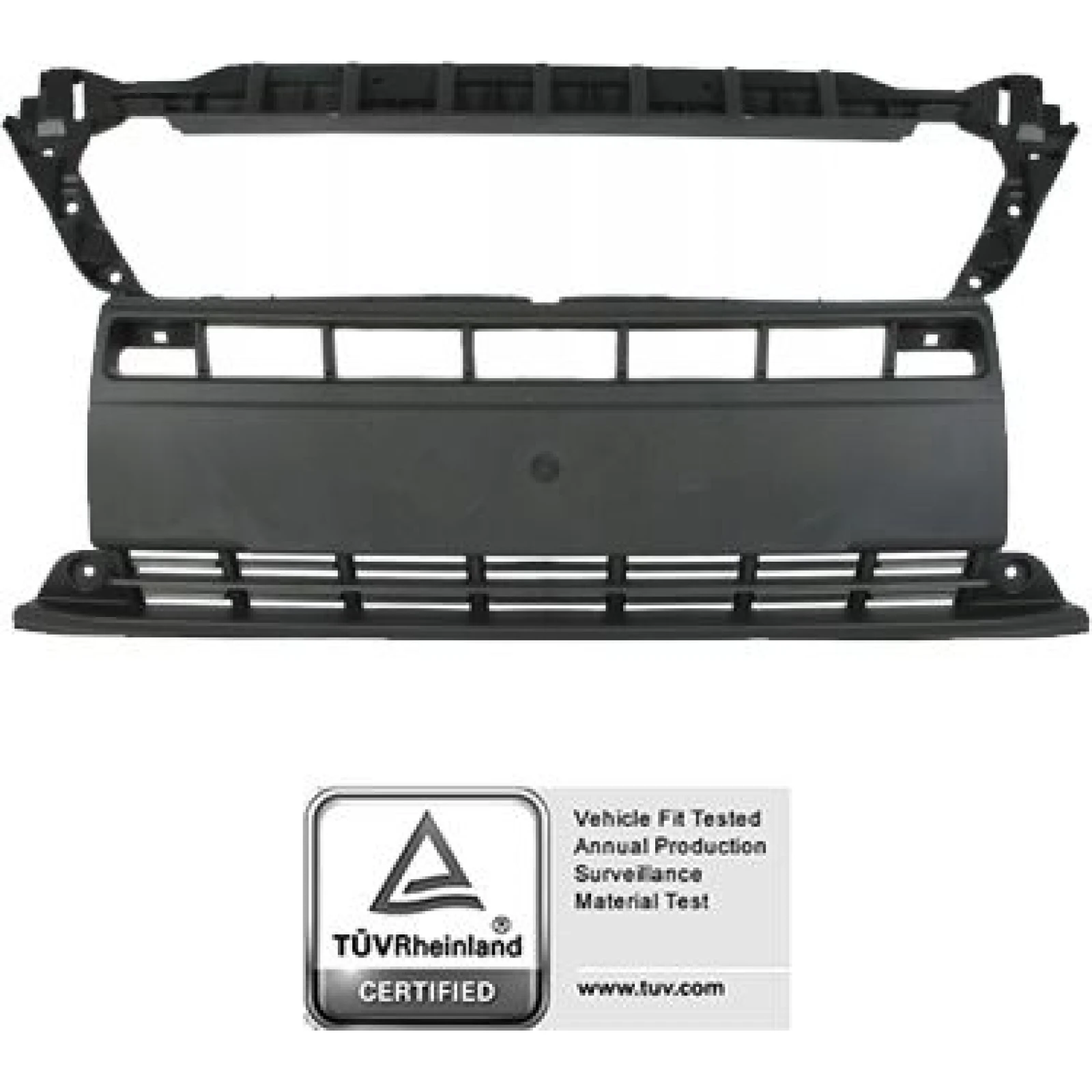 Stoßstange vorne anthrazit (mittelteil) Premium Quality, passend für Fiat Ducato 250-290 / Peugeot Boxer / Citroën Jumper, ab 2006 2518,303,3