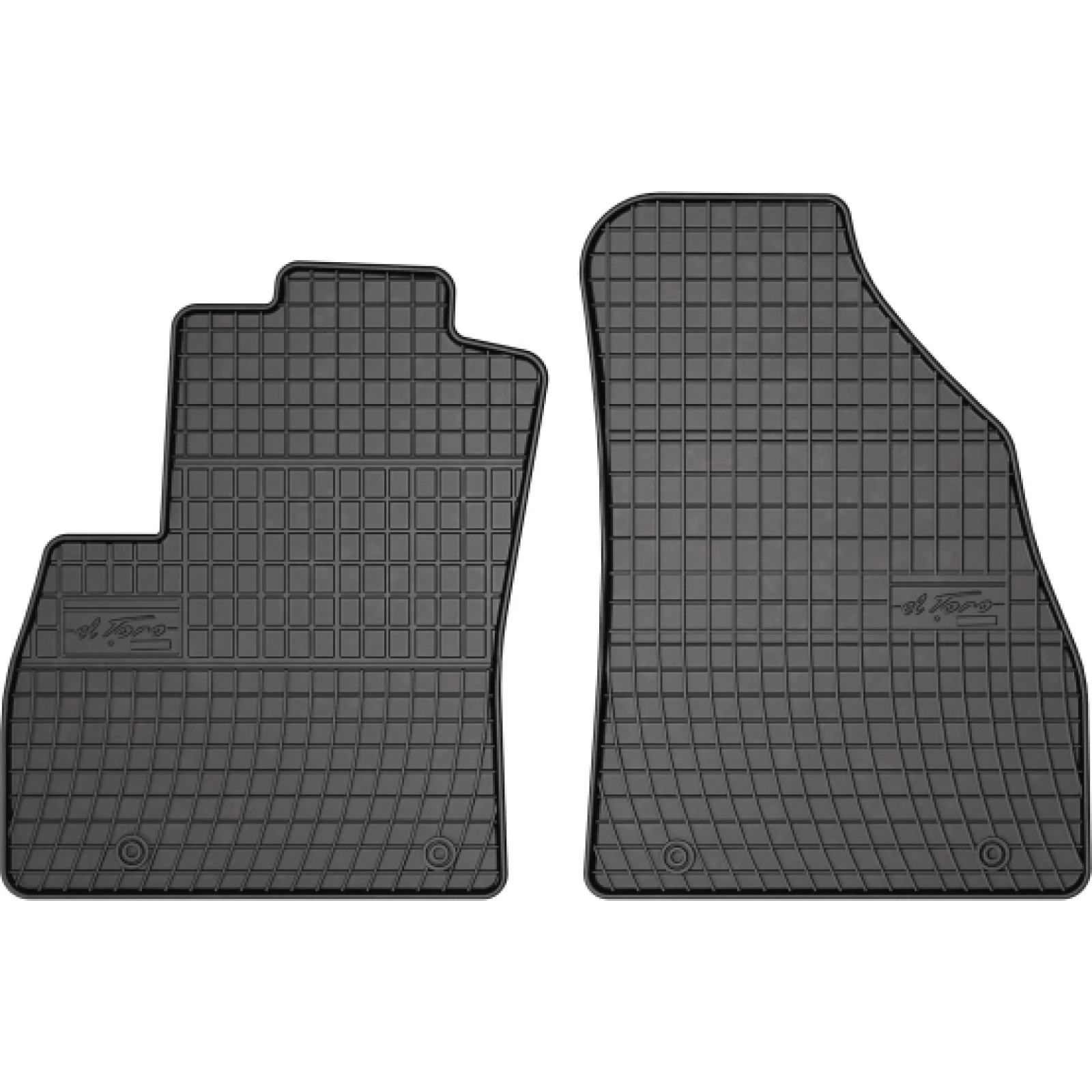 FROGUM passgenaue Kofferraummatte / Gummimatte Citroën Nemo 2008-/Peugeot Bipper/Fiat Fiorino Van 0637P