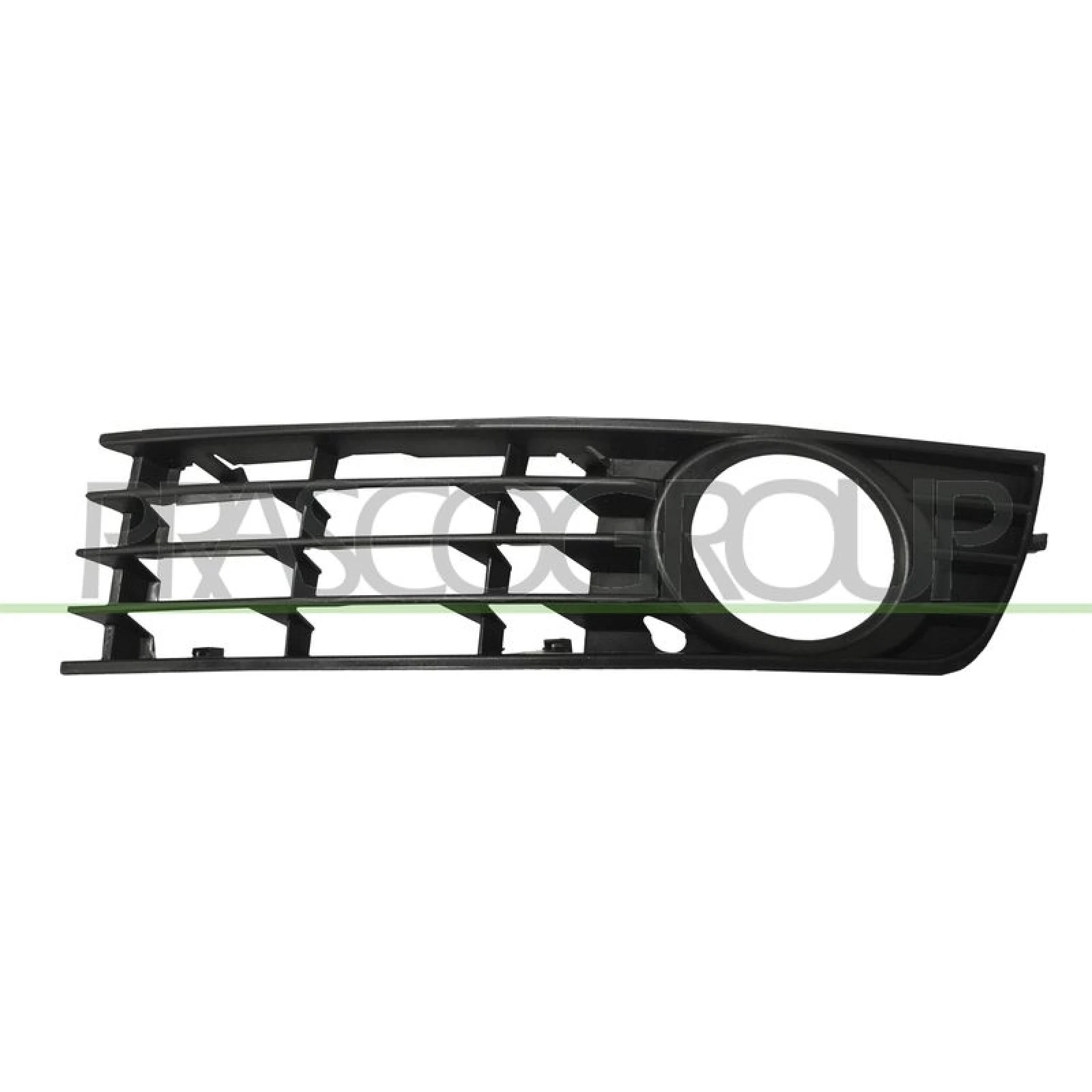 Prasco Grill unten links schwarz mit Nebelscheinwerfer PQ AD0202134