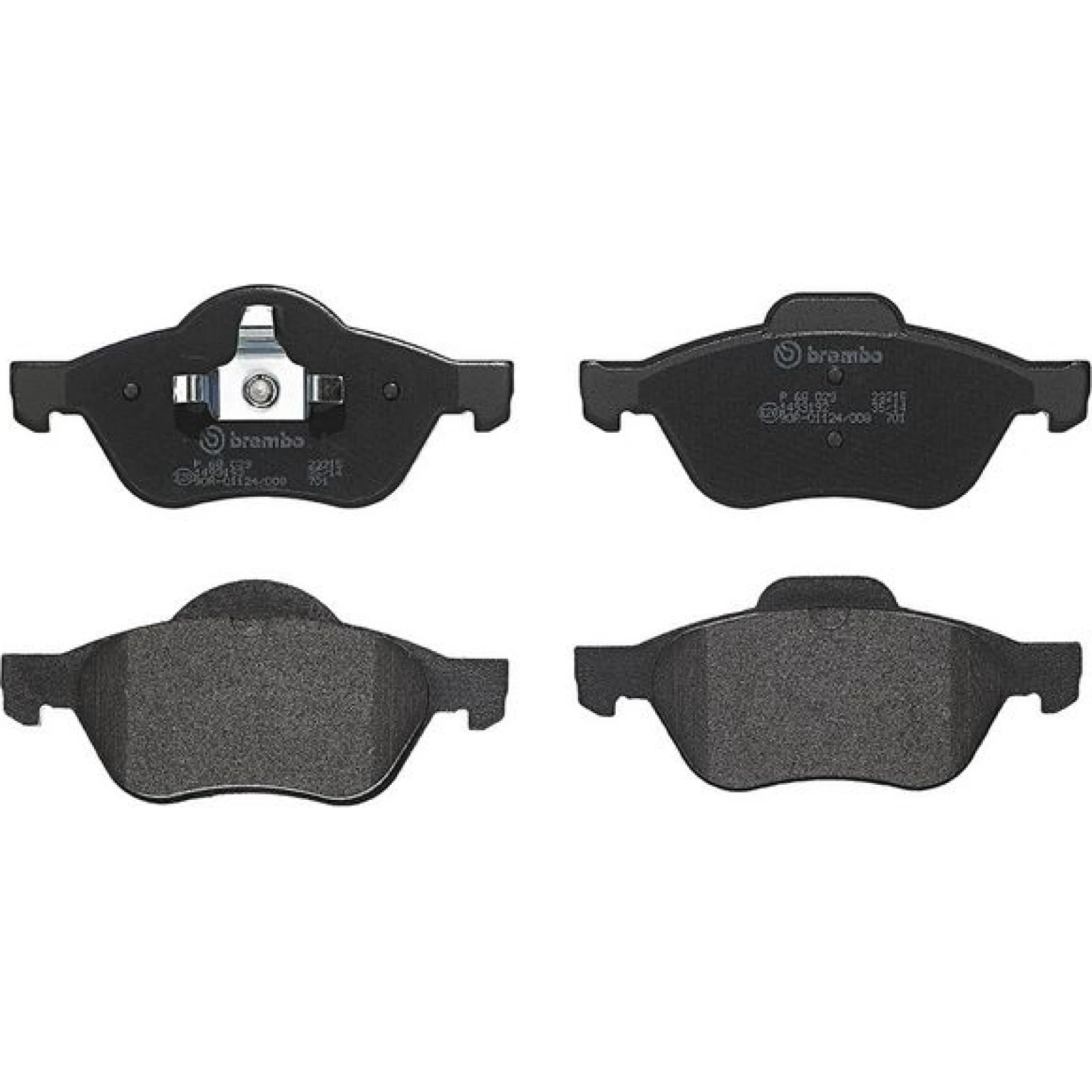 BREMBO Bremsklötze VA P 68 029