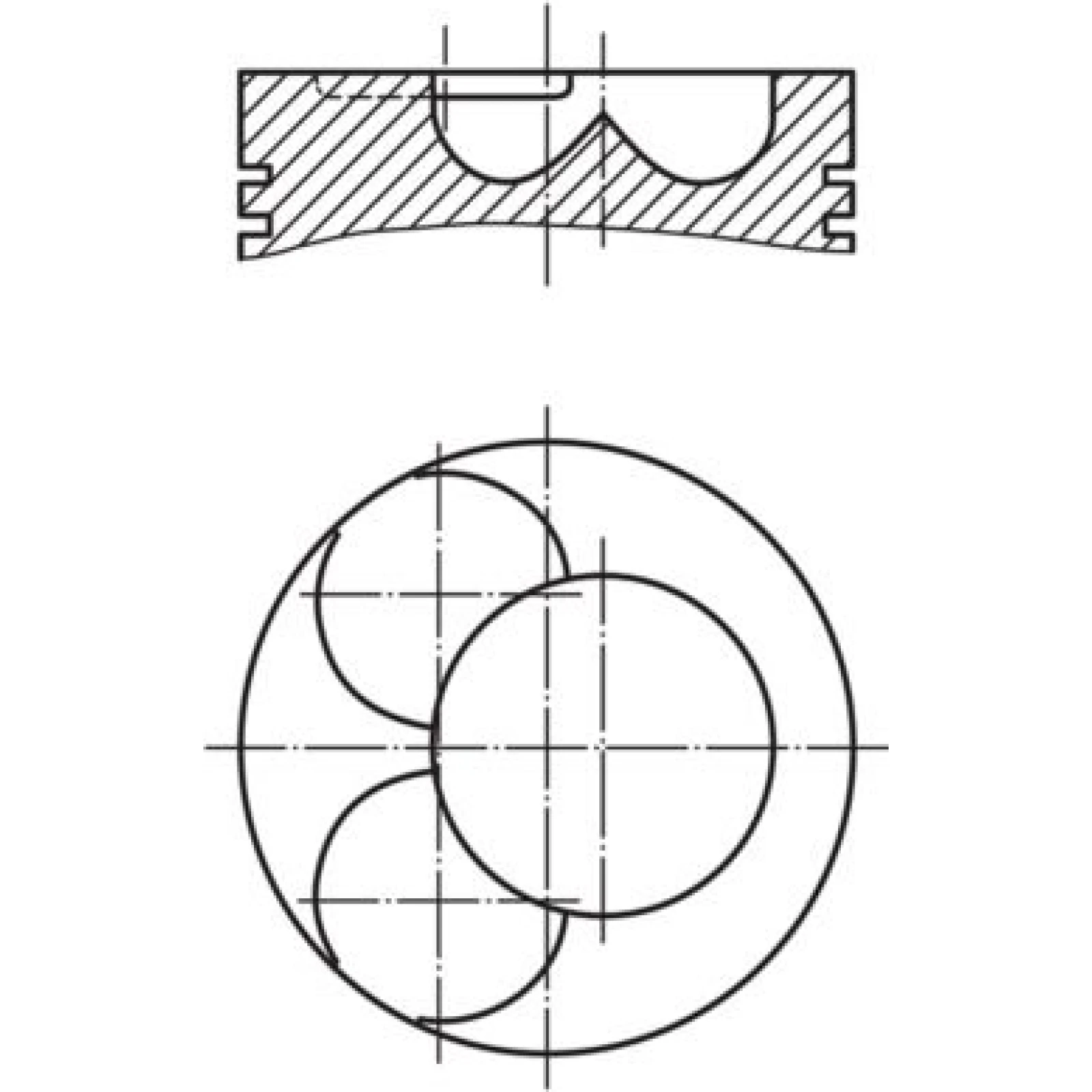 MAHLE Kolben 028 06 02