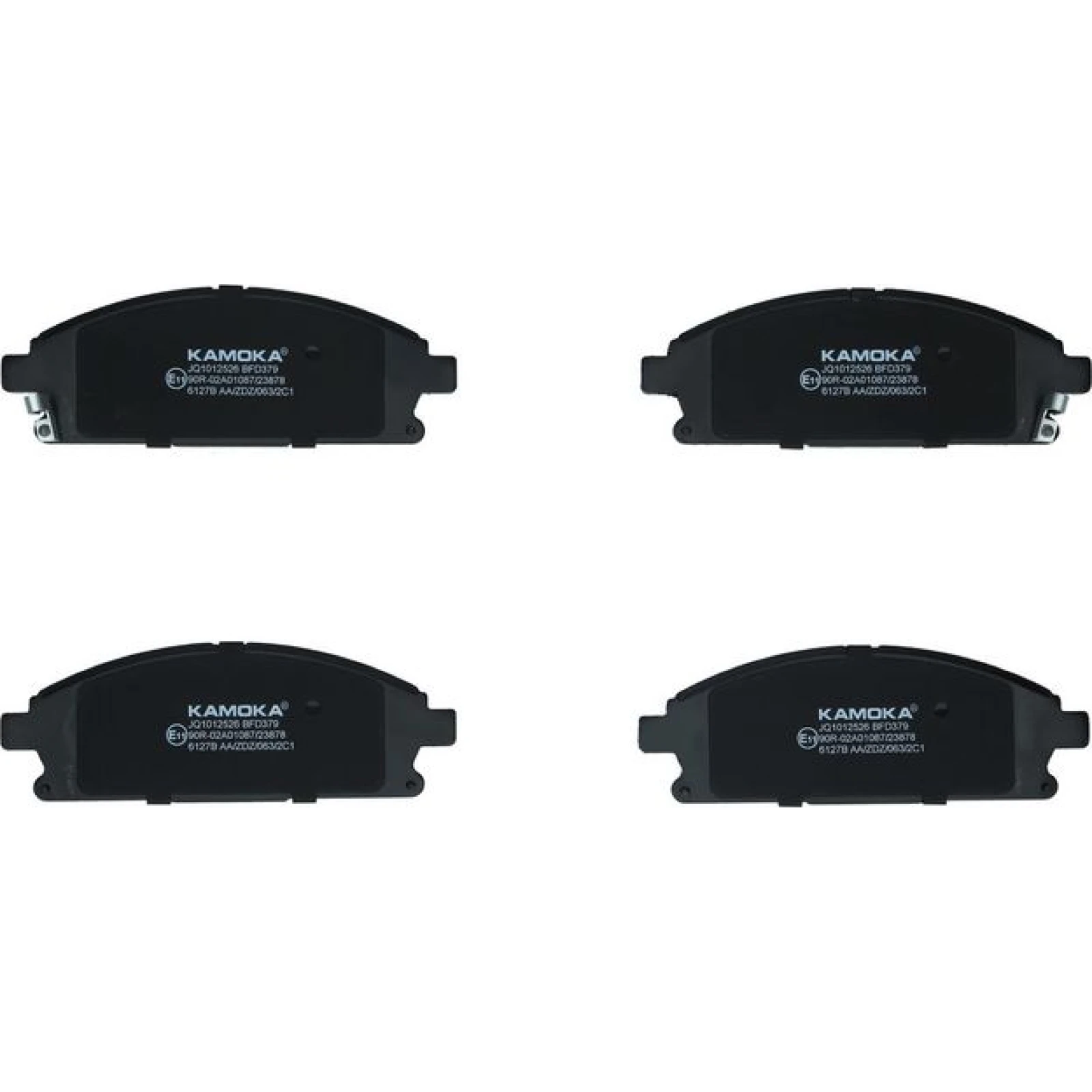 KAMOKA Bremsbelagsatz, Scheibenbremse JQ1012526