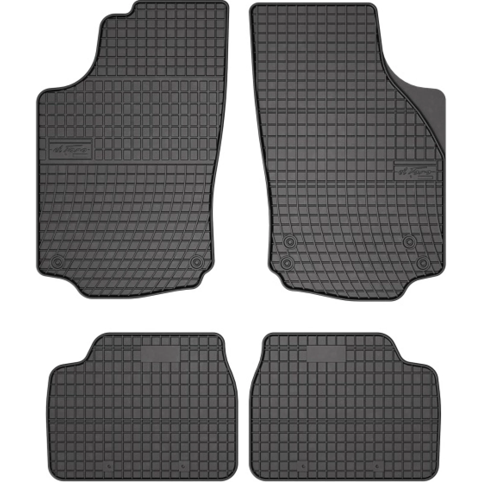 FROGUM passgenaue Kofferraummatte / Gummimatte Opel Corsa C 2000-2006 07051