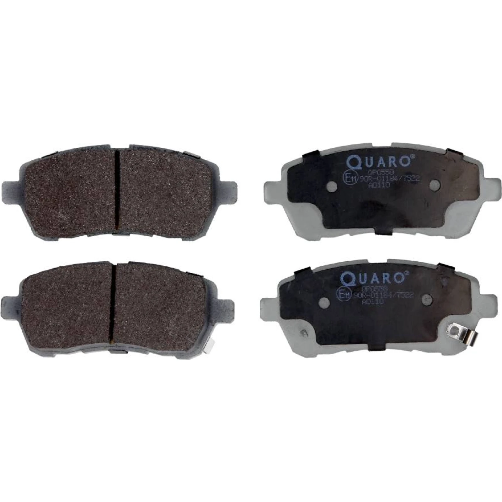 Bremsbelagsatz Ford P. Fiesta 08-/Mazda 2/Swift 07-/Daihatsu Sirion/Materia 05 QP0558
