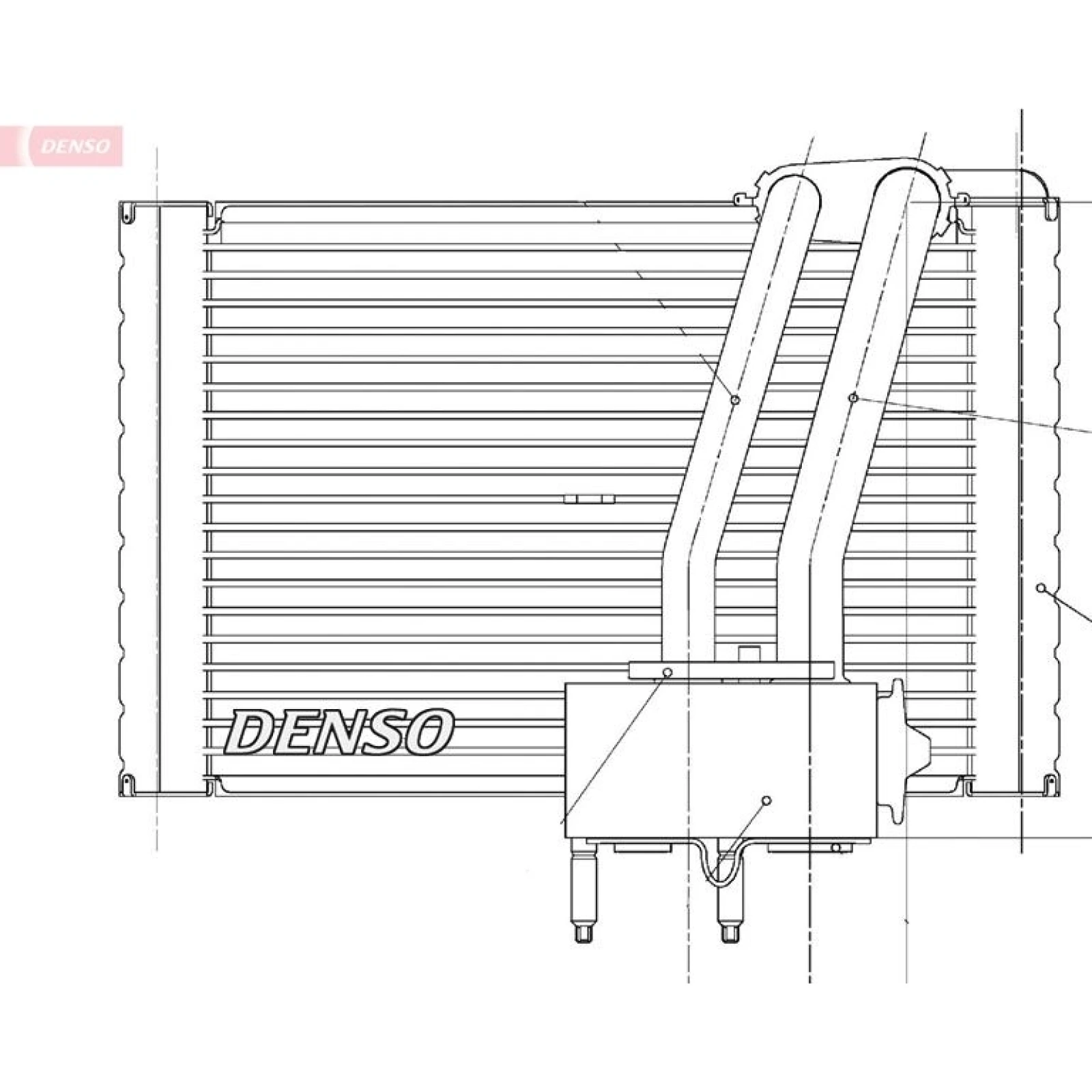 DENSO Verdampfer DEV07005