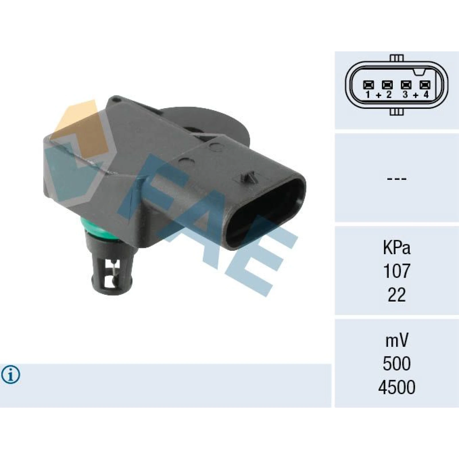 FAE Sensor, Saugrohrdruck 15271