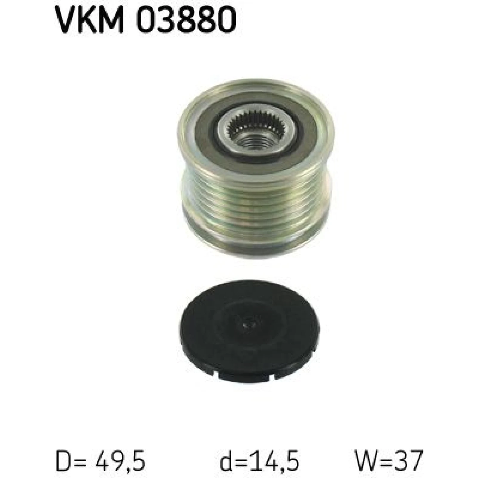 SKF Freilauf VKM03880