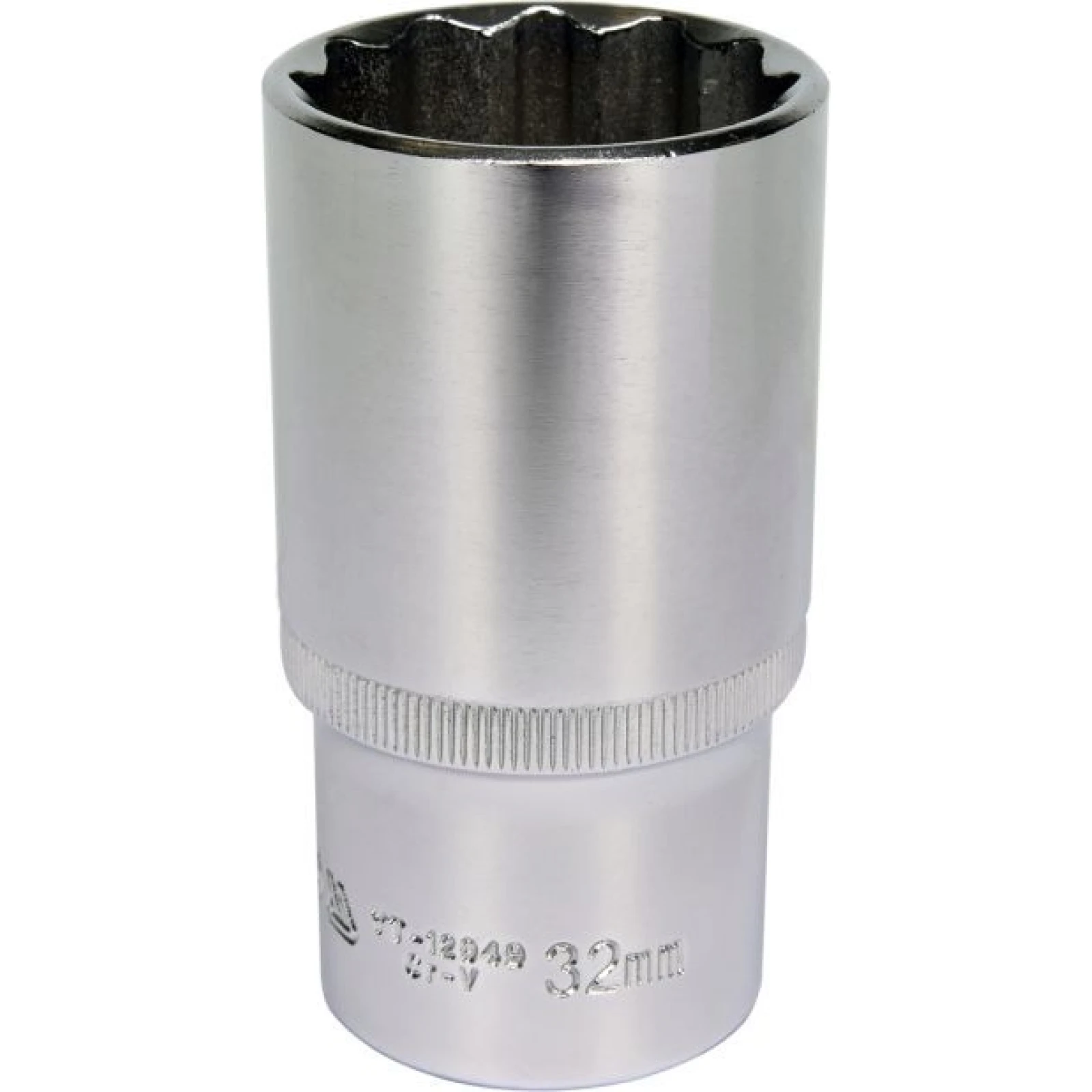 YATO YT-12949 ZwÖlfkant-Steckschlüssel-Einsatz 32 mm 1 / 2 Lang