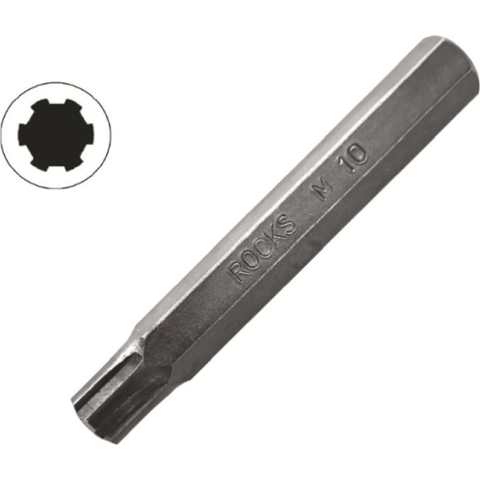 Bit 10 Mm (3/8), Ribe M6 X 75 Mm, 20 Stk., 73Mov5-2 (S2) 171309