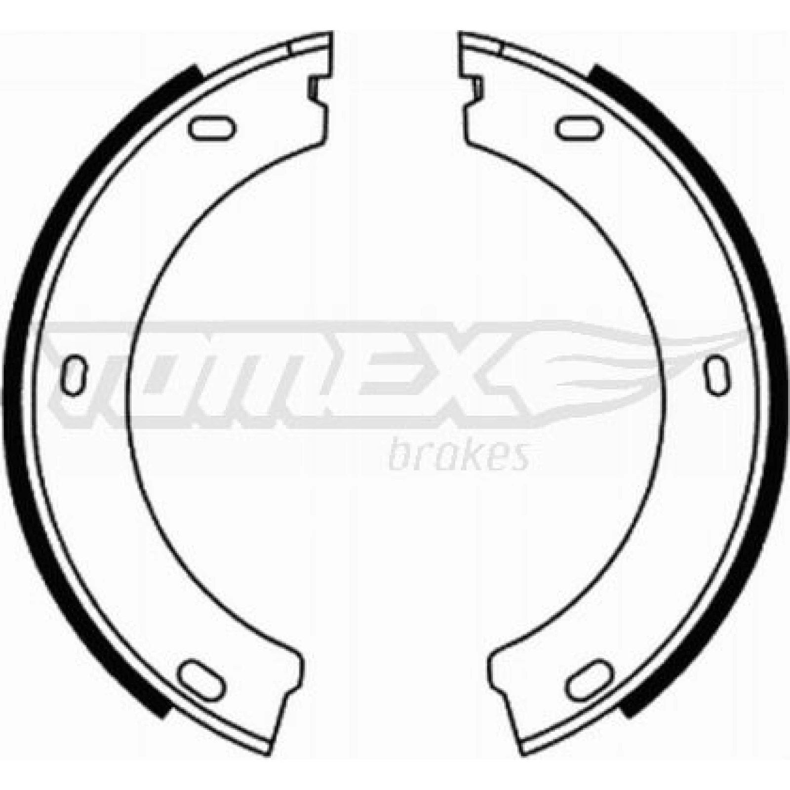 TOMEX brakes Bremsbackensatz TX 21-73