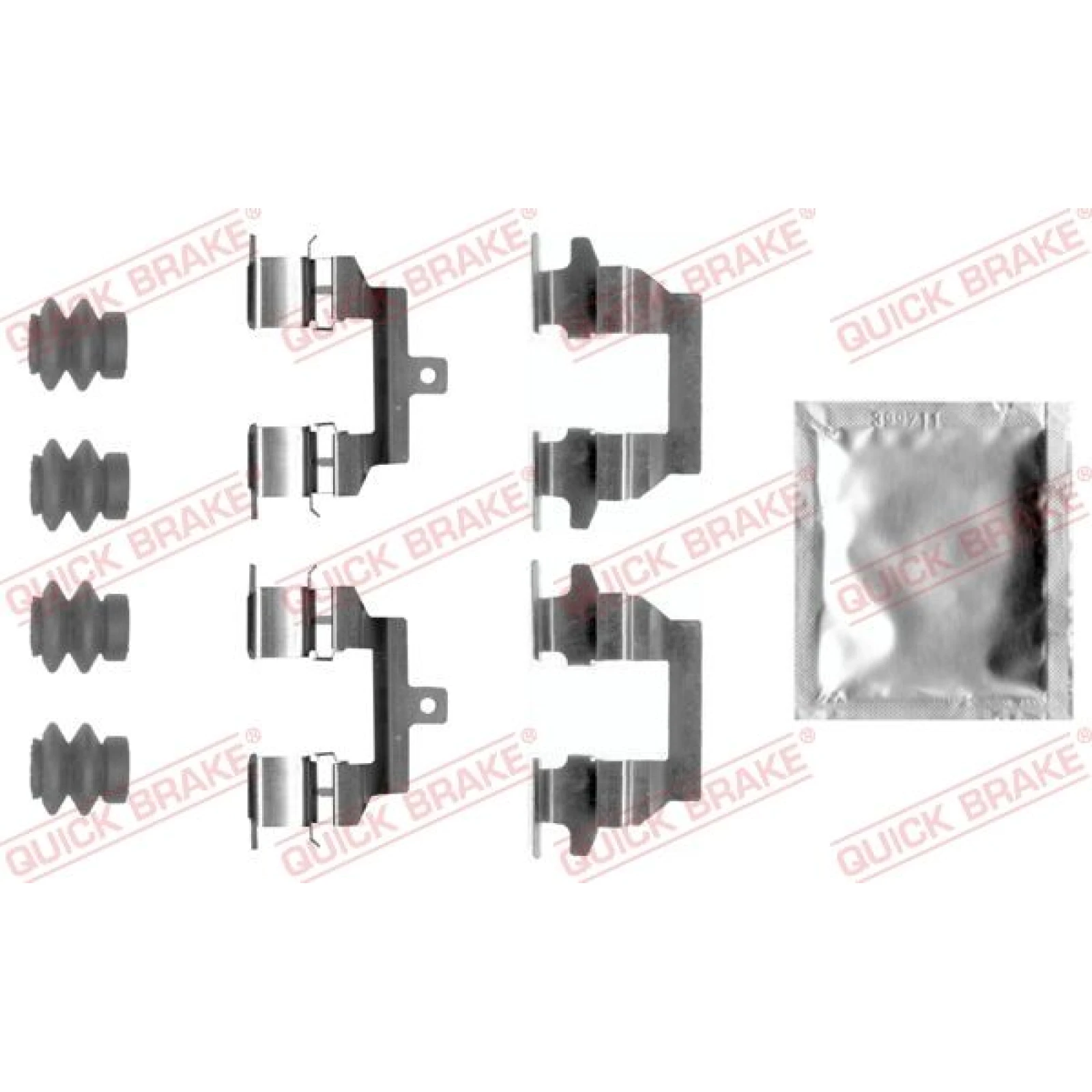 Quick Brake Zubehörsatz für Scheibenbremsbeläge 109-0026