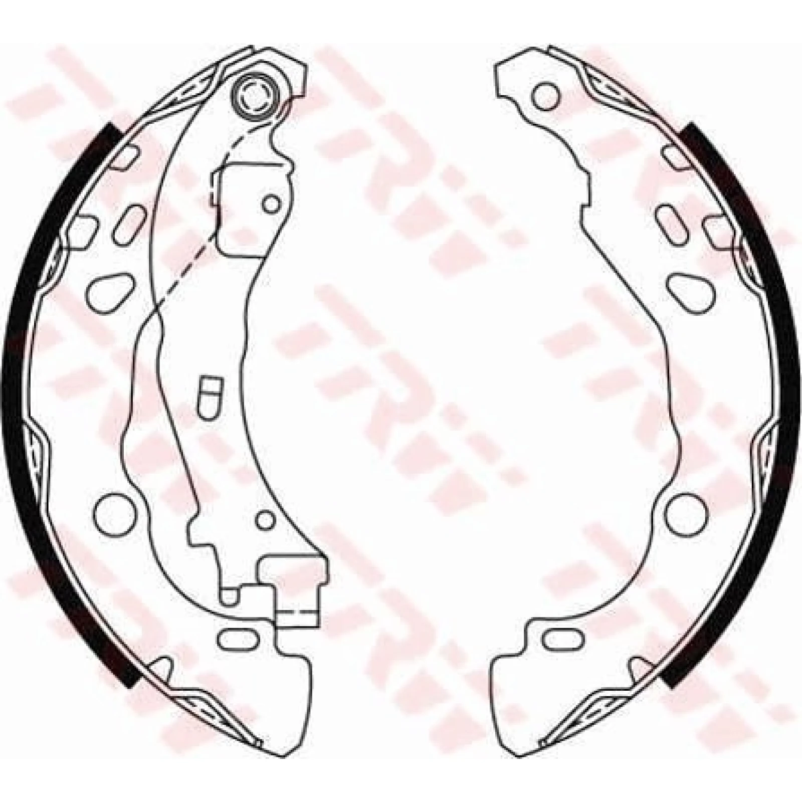 70 461 018 Bremsbacken GS8474