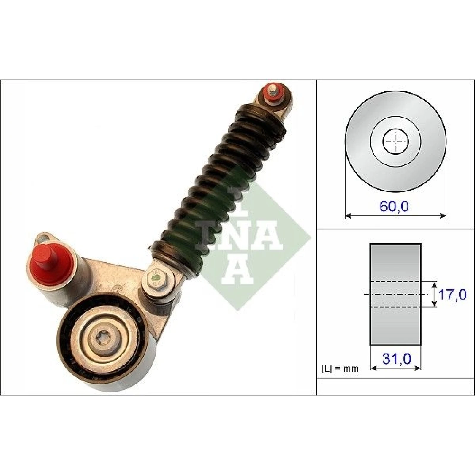 Spannarm, Keilrippenriemen 533 0107 10