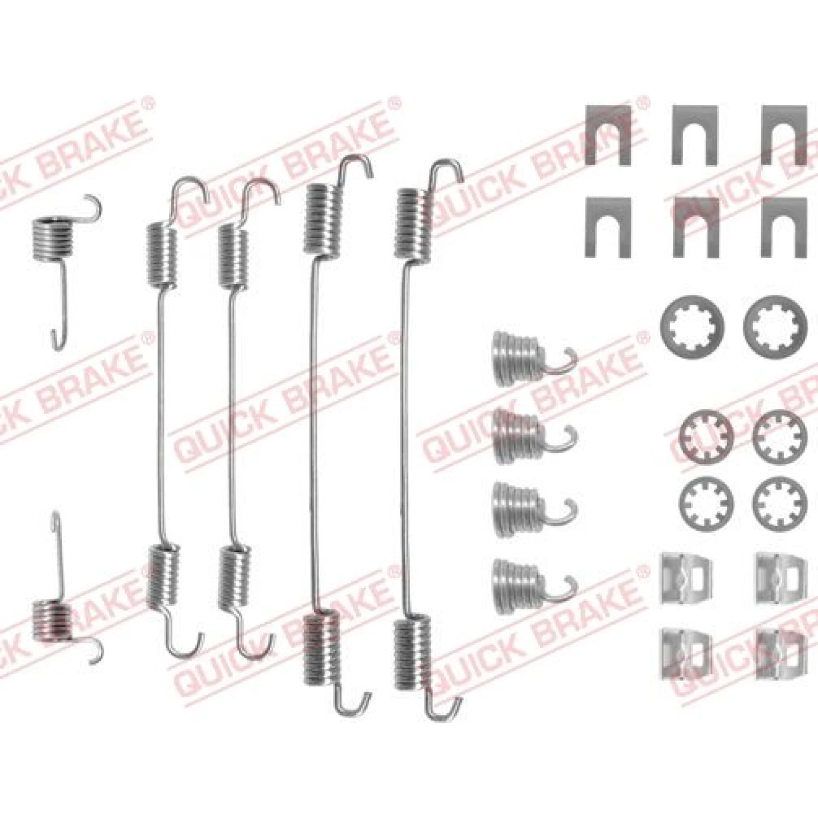 Quick Brake Montagesatz für Bremsbacken 105-0656