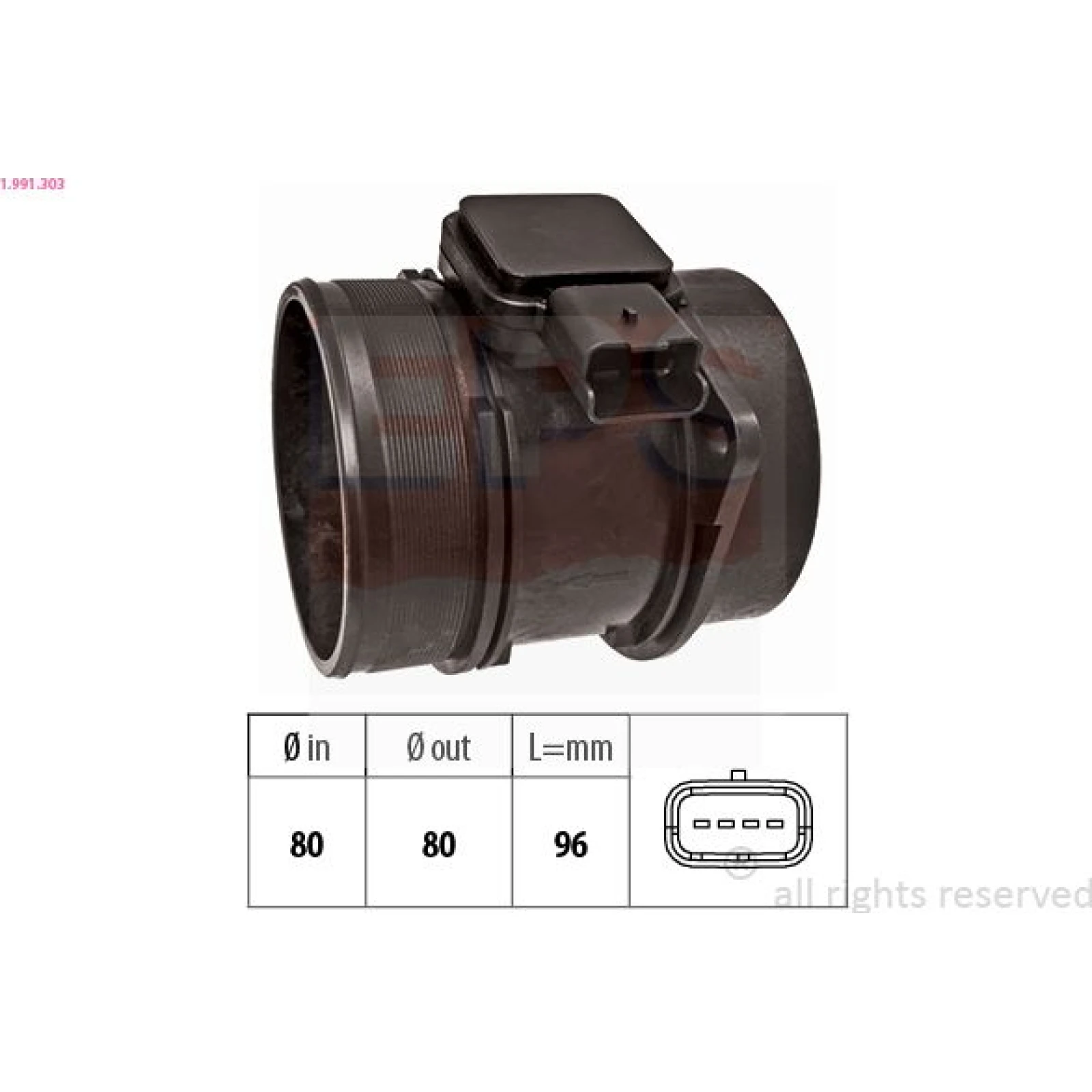 Luftmassenmesser 1.991.303