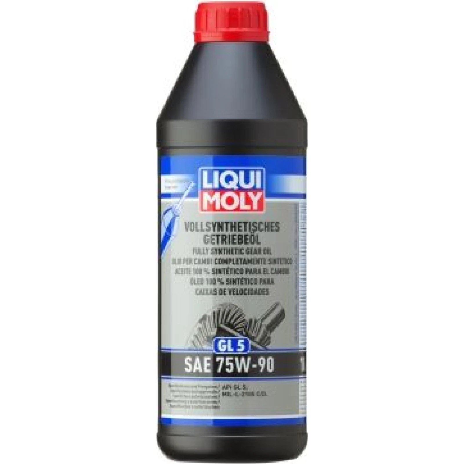 Liqui Moly Vollsynthetisches Getriebeöl (GL5) SAE 75W-90 1 l 1414