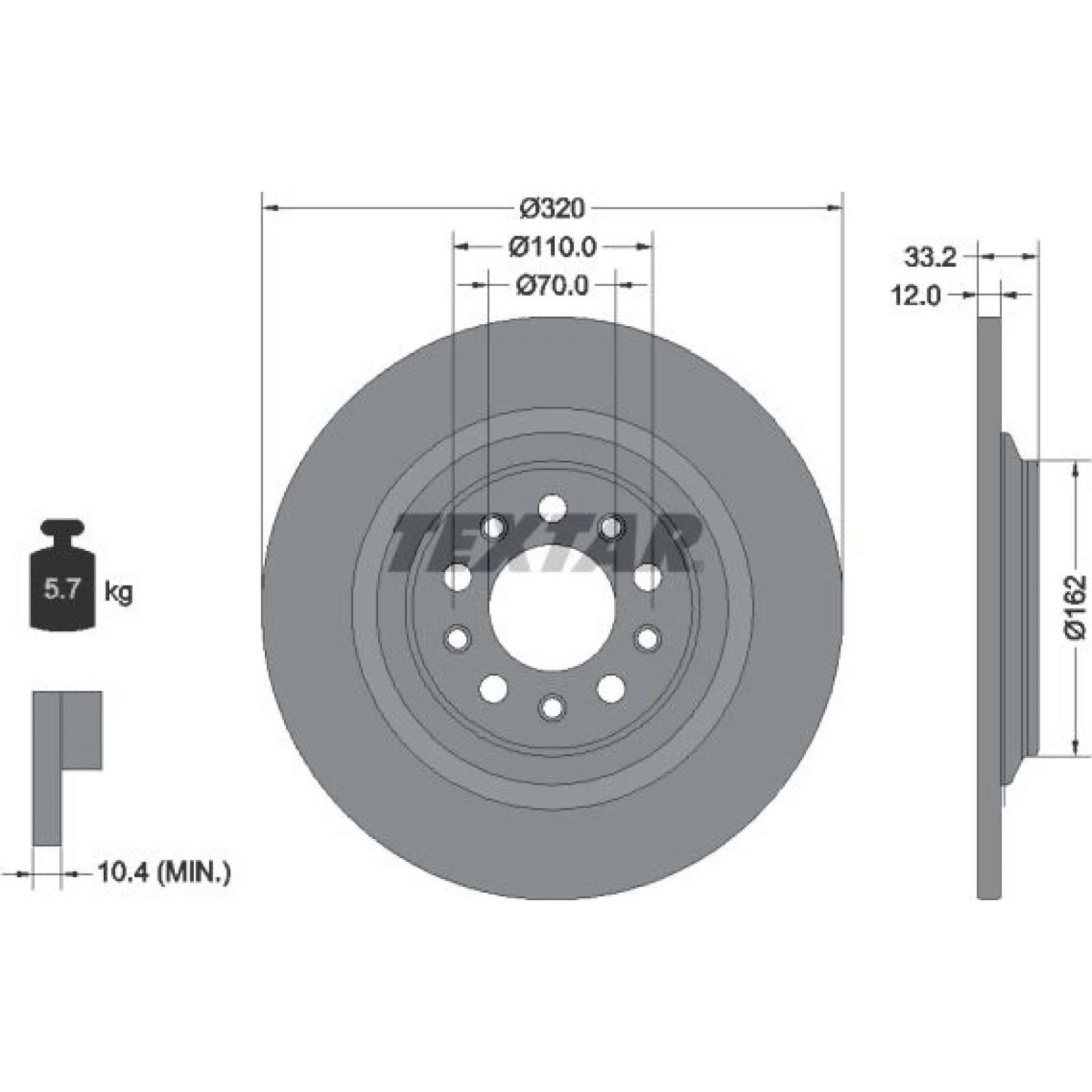 Bremsscheibe 92304103