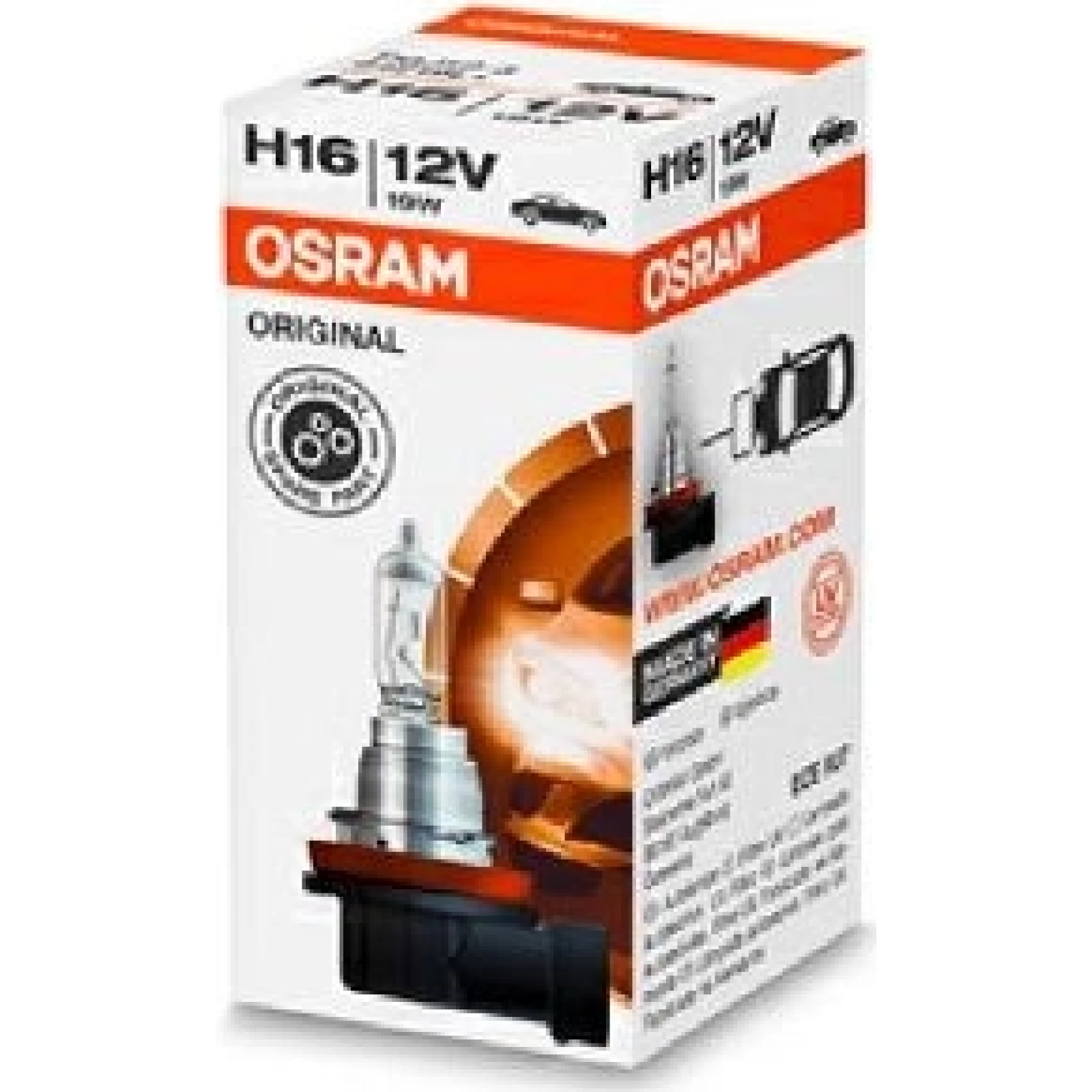 H16L+ OSRAM 12V 19W PGJ19-3 64219L+