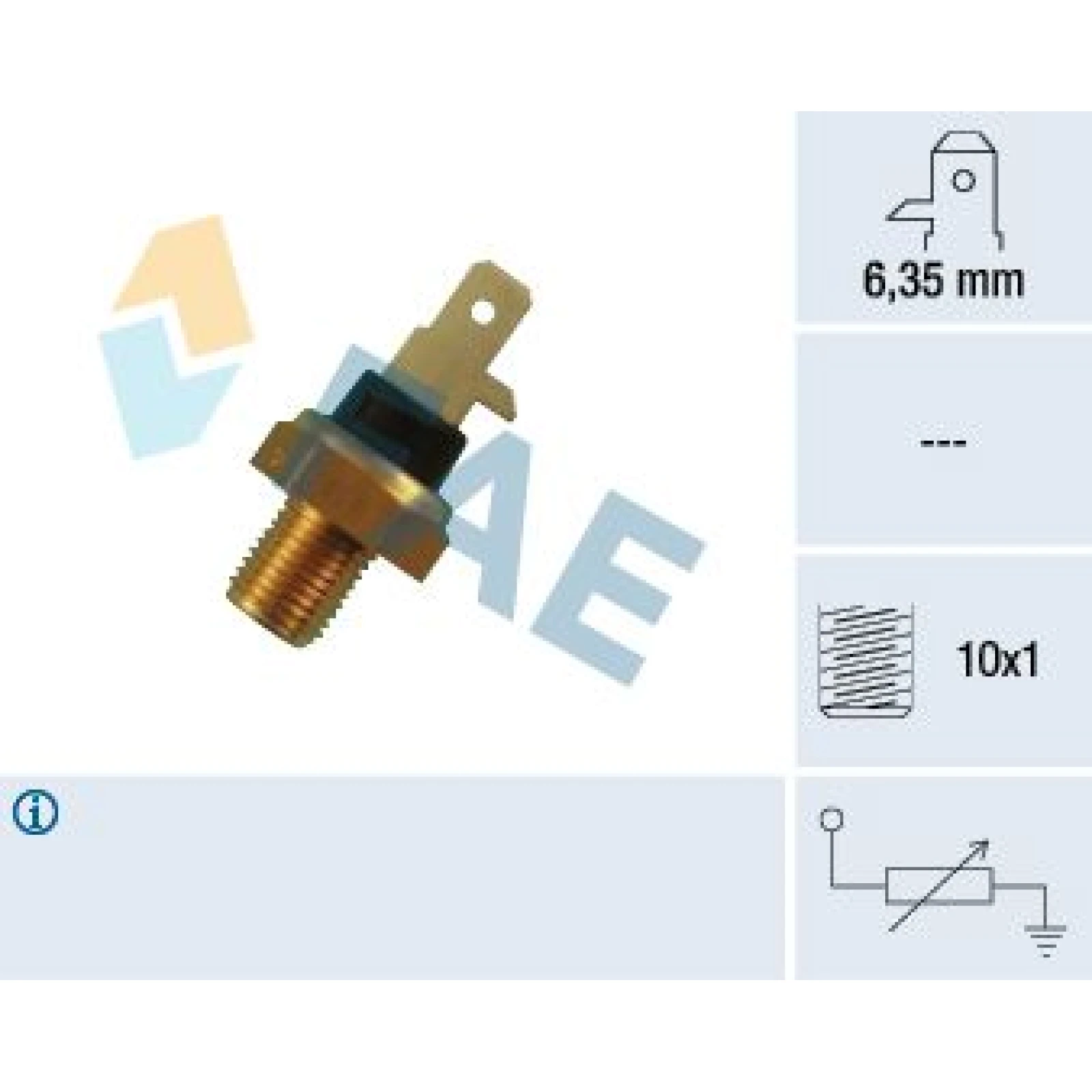 FAE Sensor, Kühlmitteltemperatur 31610