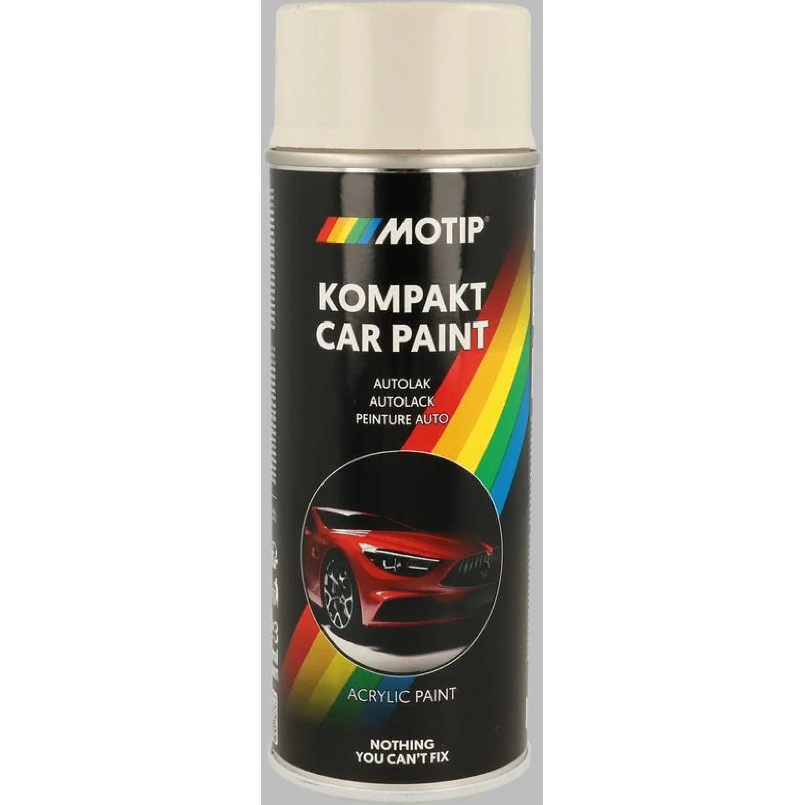MoTip Autolack Acryl Kompakt weiß-grau 400ml 45450