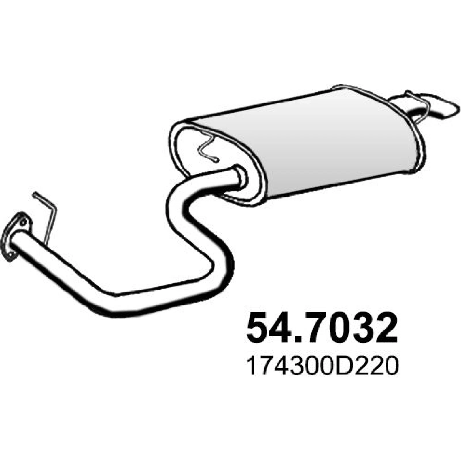 Endschalldämpfer 54.7032