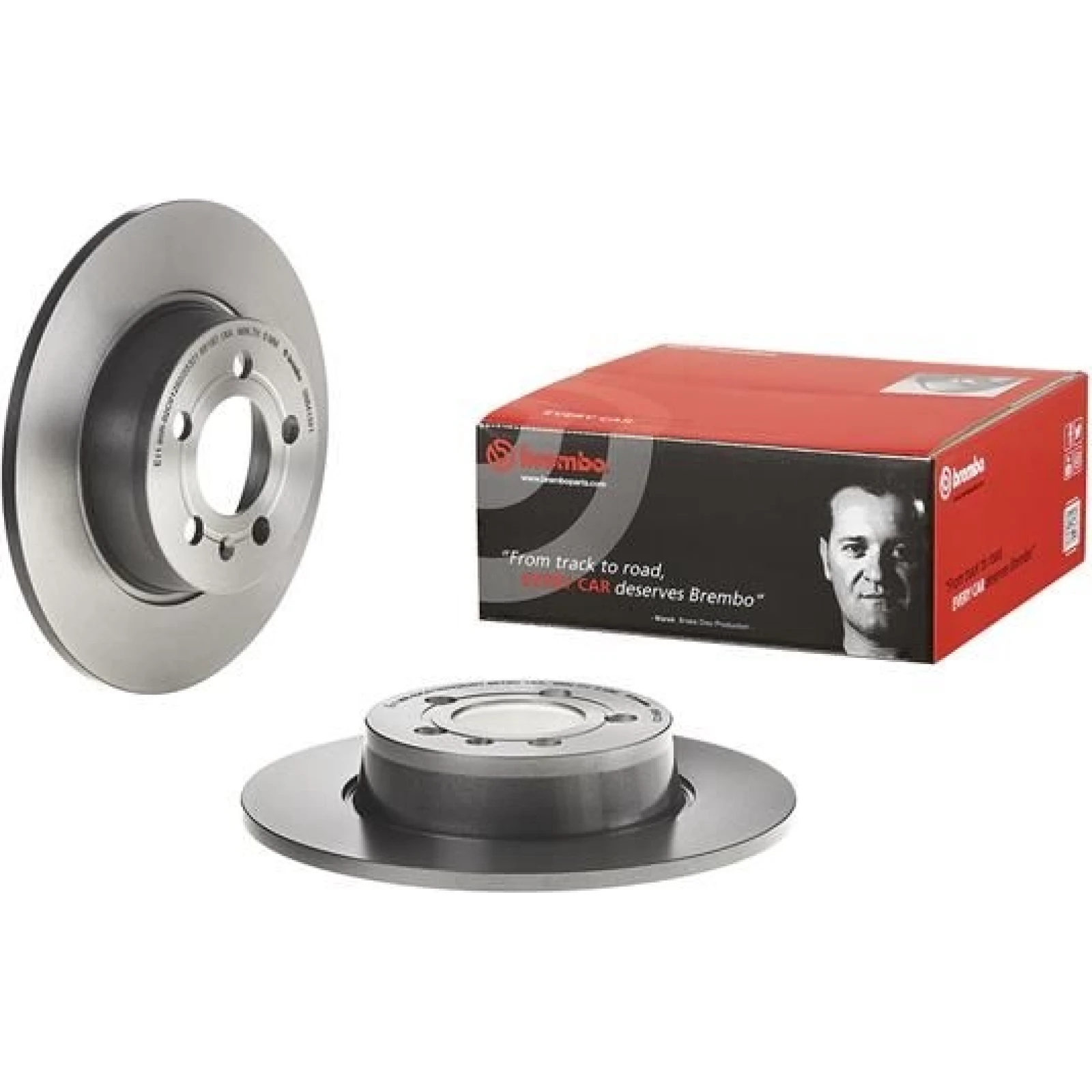 Brembo Bremsscheibe Hinterachse 08.B413.21