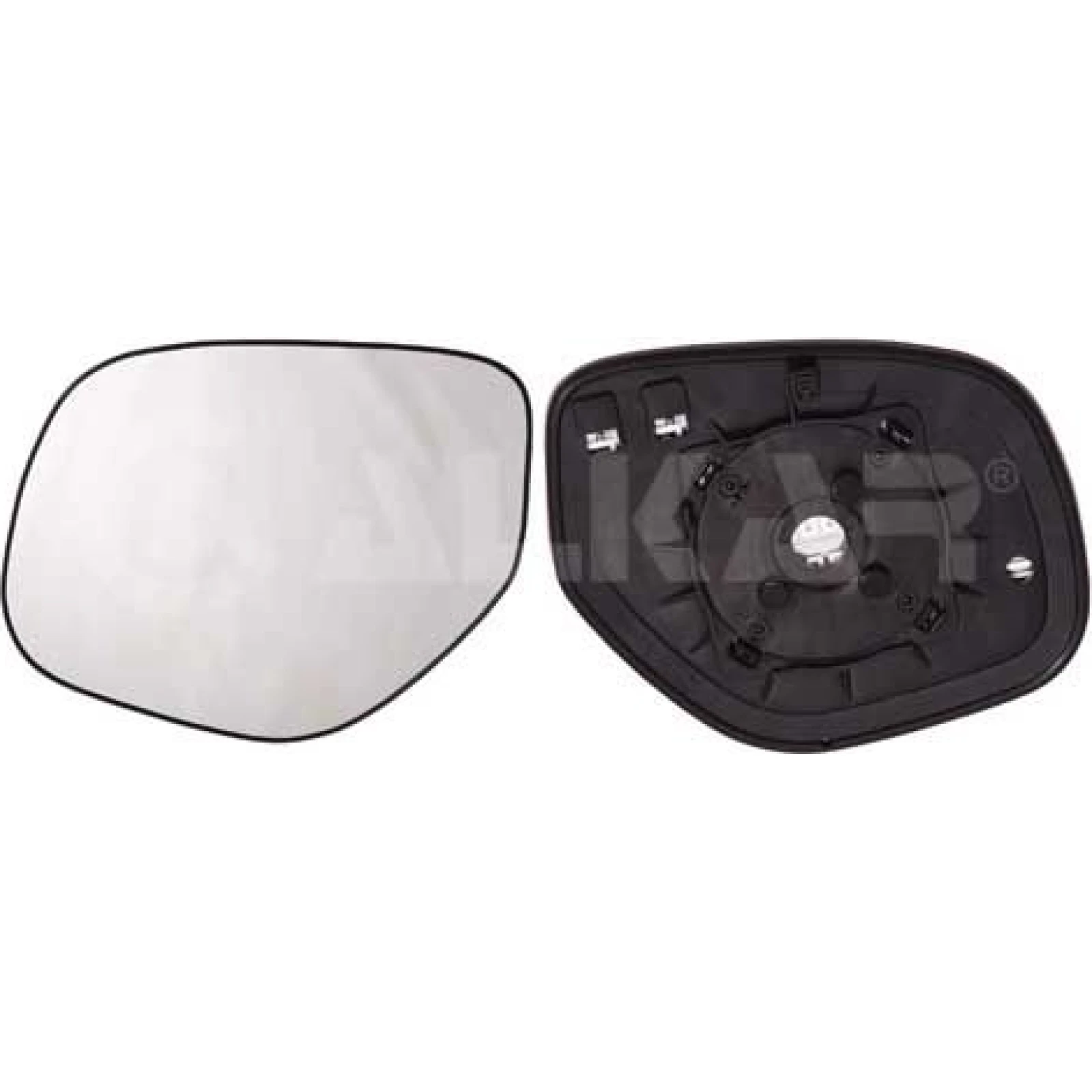 Alkar Außenspiegelglas 6431866
