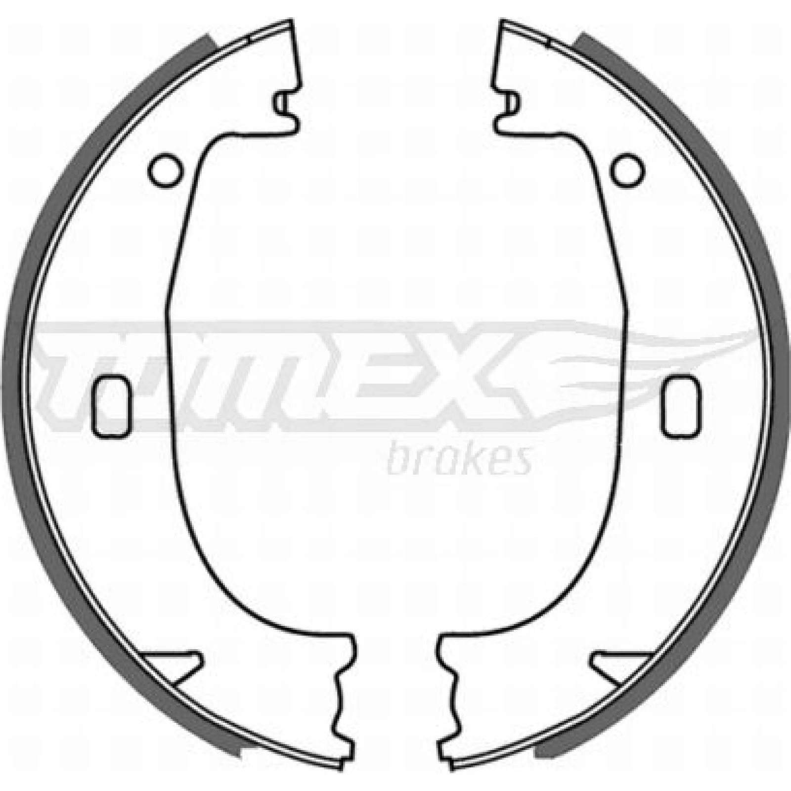 TOMEX brakes Bremsbackensatz TX 21-23