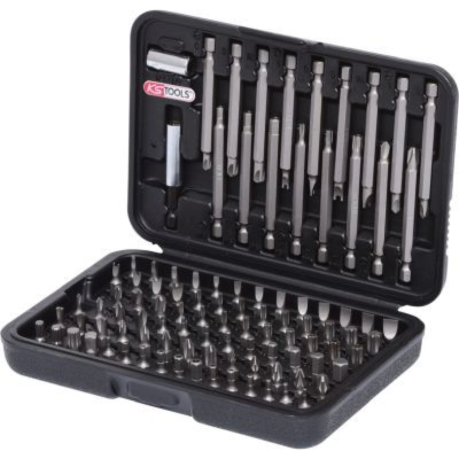 KS TOOLS Bitsatz 1/4 CLASSIC, 99-teilig, lange Bits 911.2027