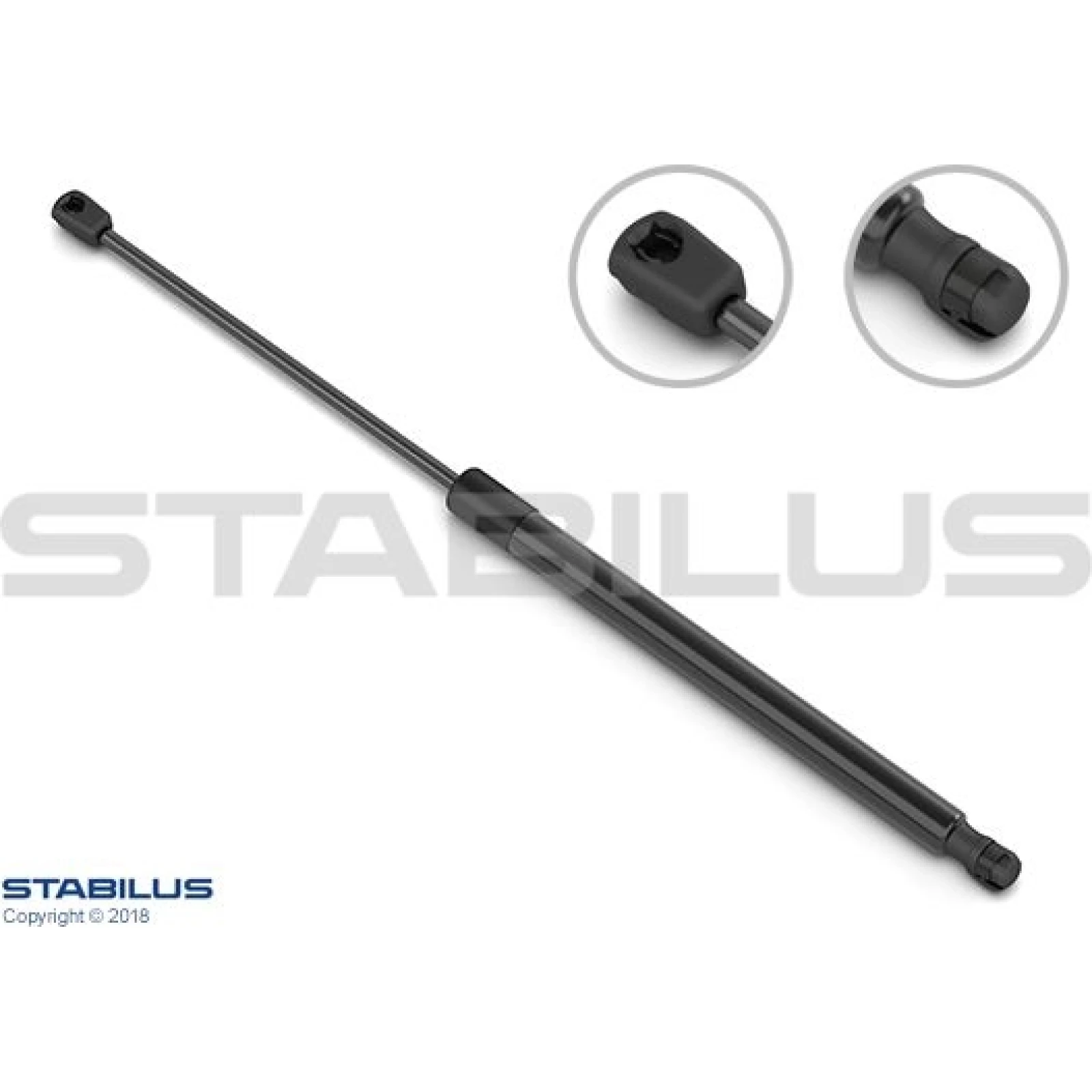 Gasfeder, Hinten li/re 298073