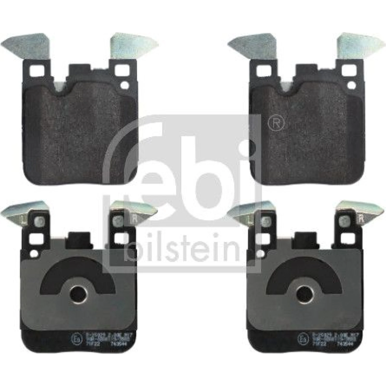 FEBI BILSTEIN Bremsbeläge 16909