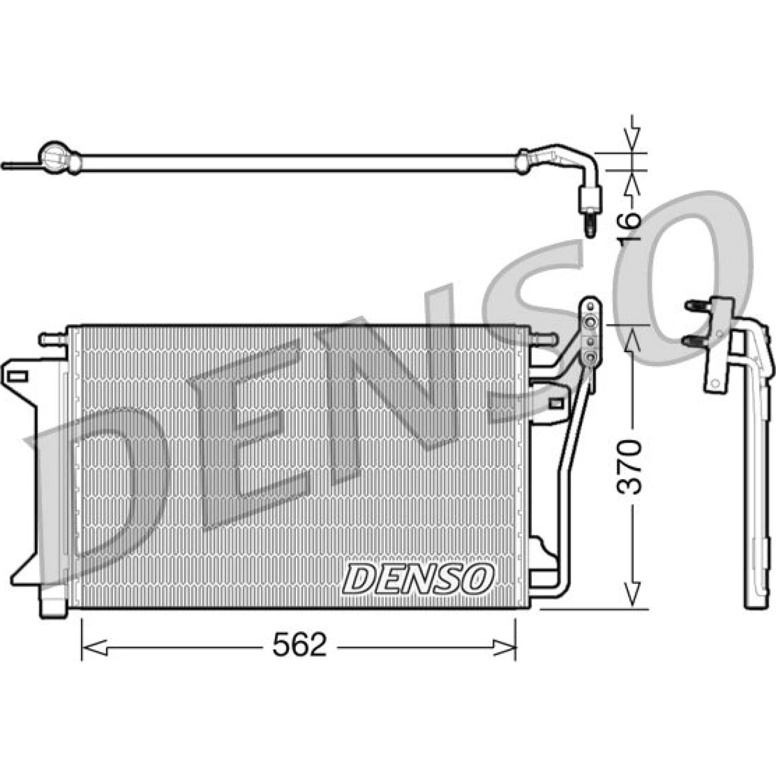DENSO Motorkühler DRM36013