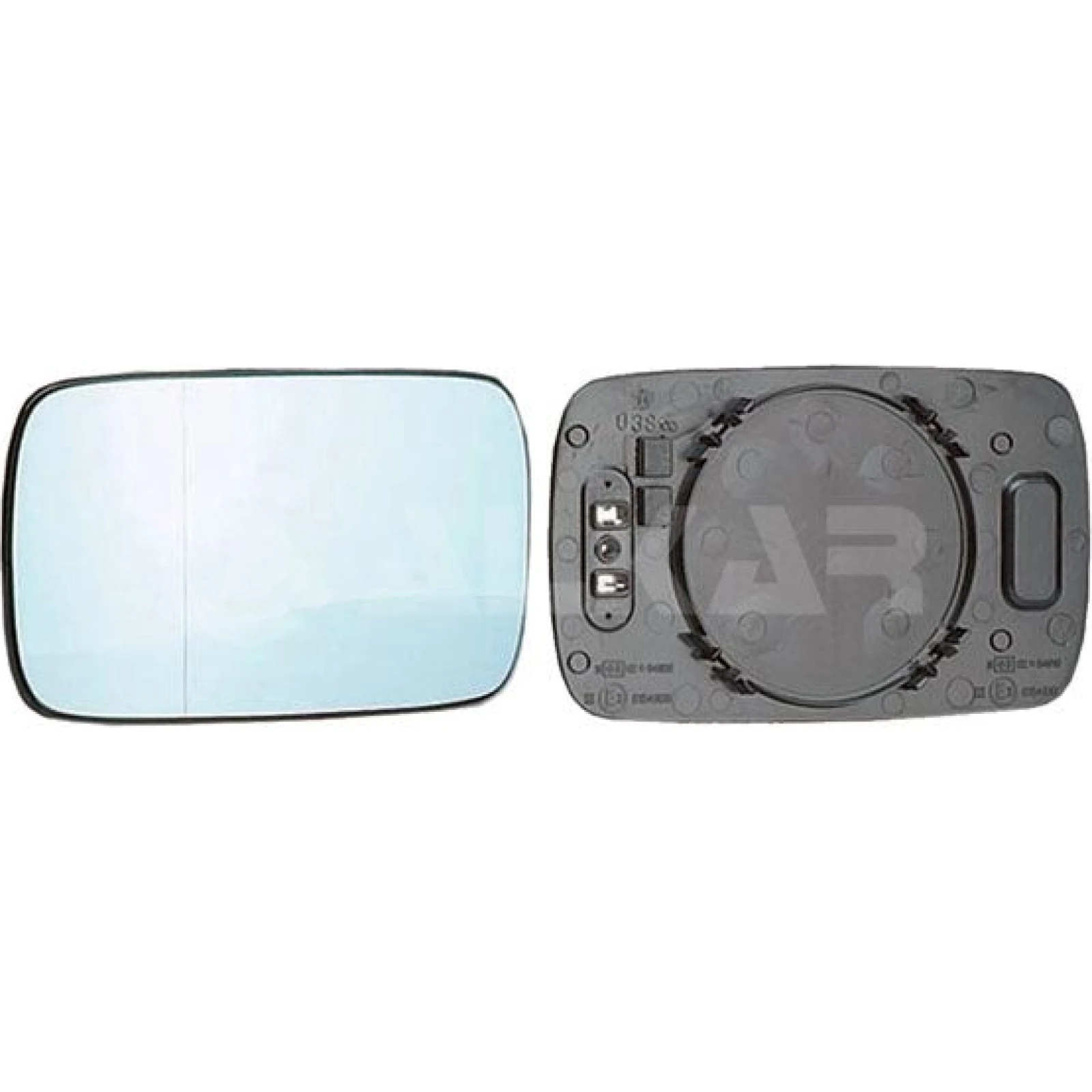 Alkar Außenspiegelglas 6471849