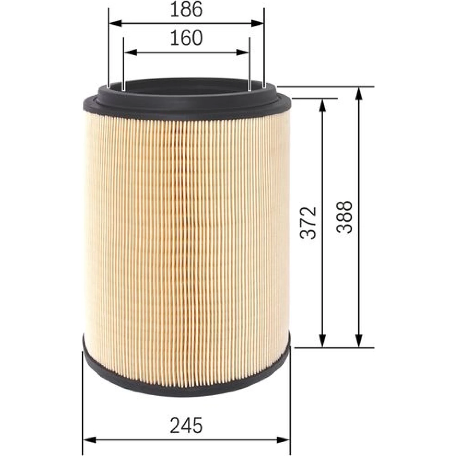 Luftfilter F 026 400 411