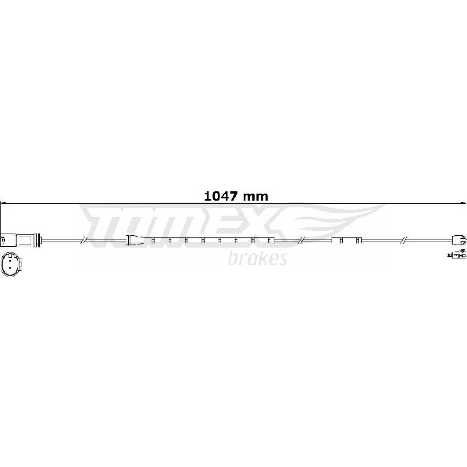 TOMEX brakes Warnkontakt, Bremsbelagverschleiß TX 31-21