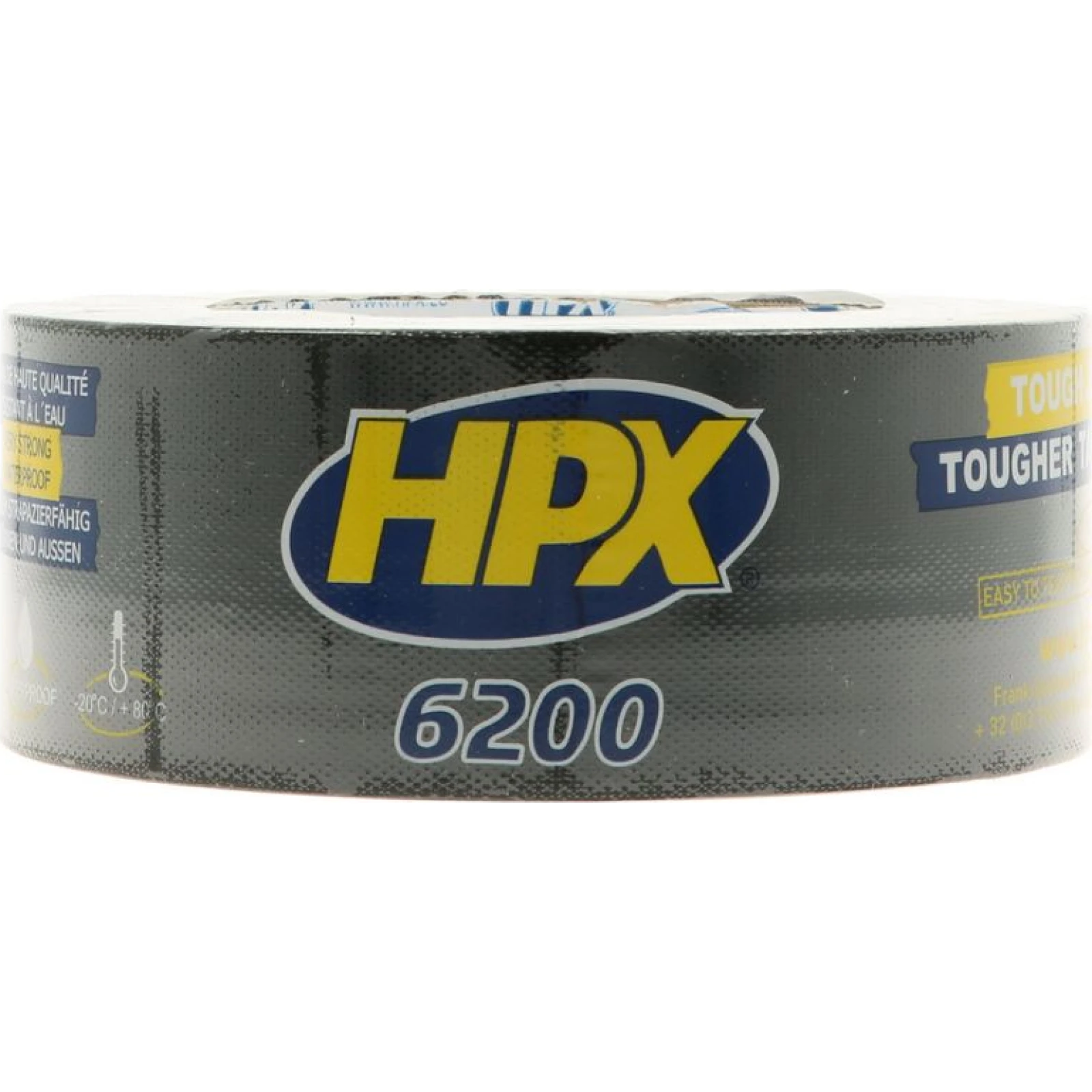 HPX Gewebeband schwarz 50 mm x 25 441158