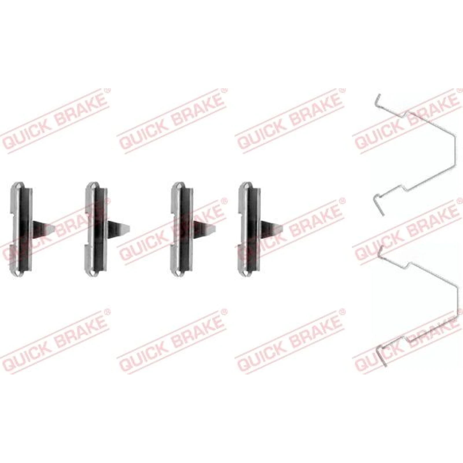 109-1270 Quick Brake Montagesatz für Bremsbeläge 109-1270