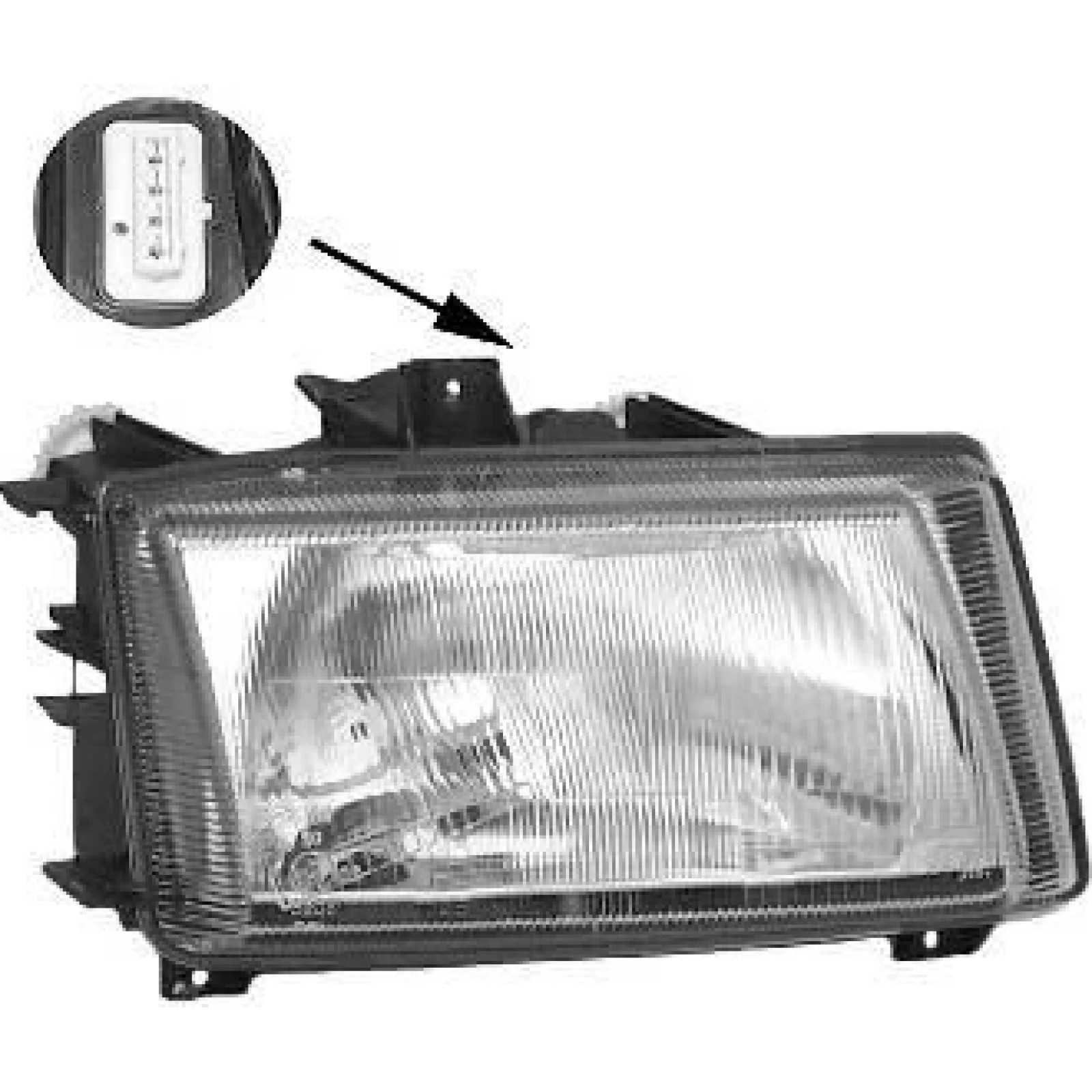 VAN WEZEL Hauptscheinwerfer 5826962