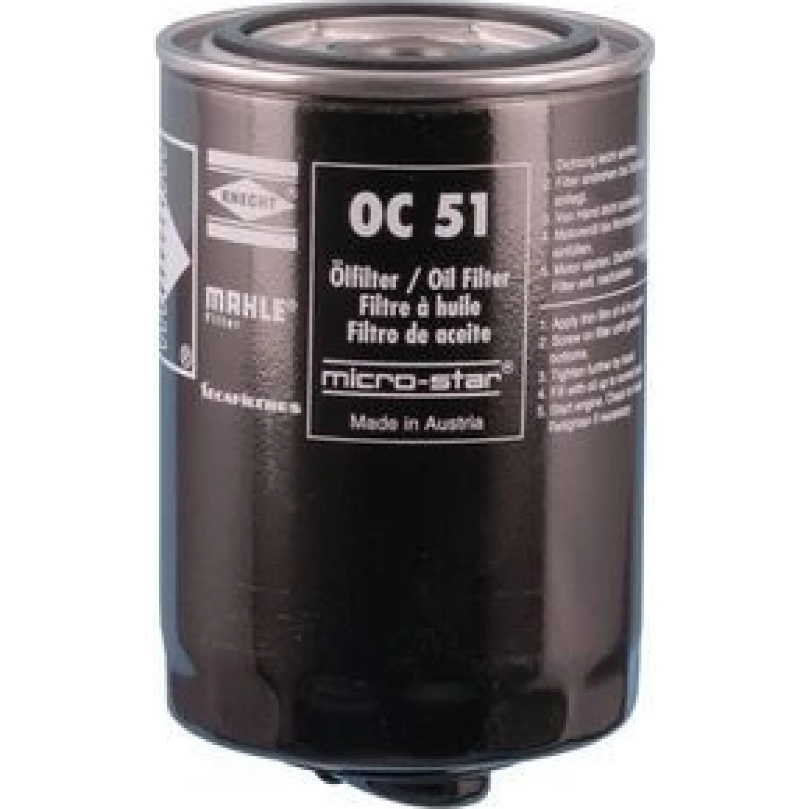 MAHLE Ölfilter OC 51 OF