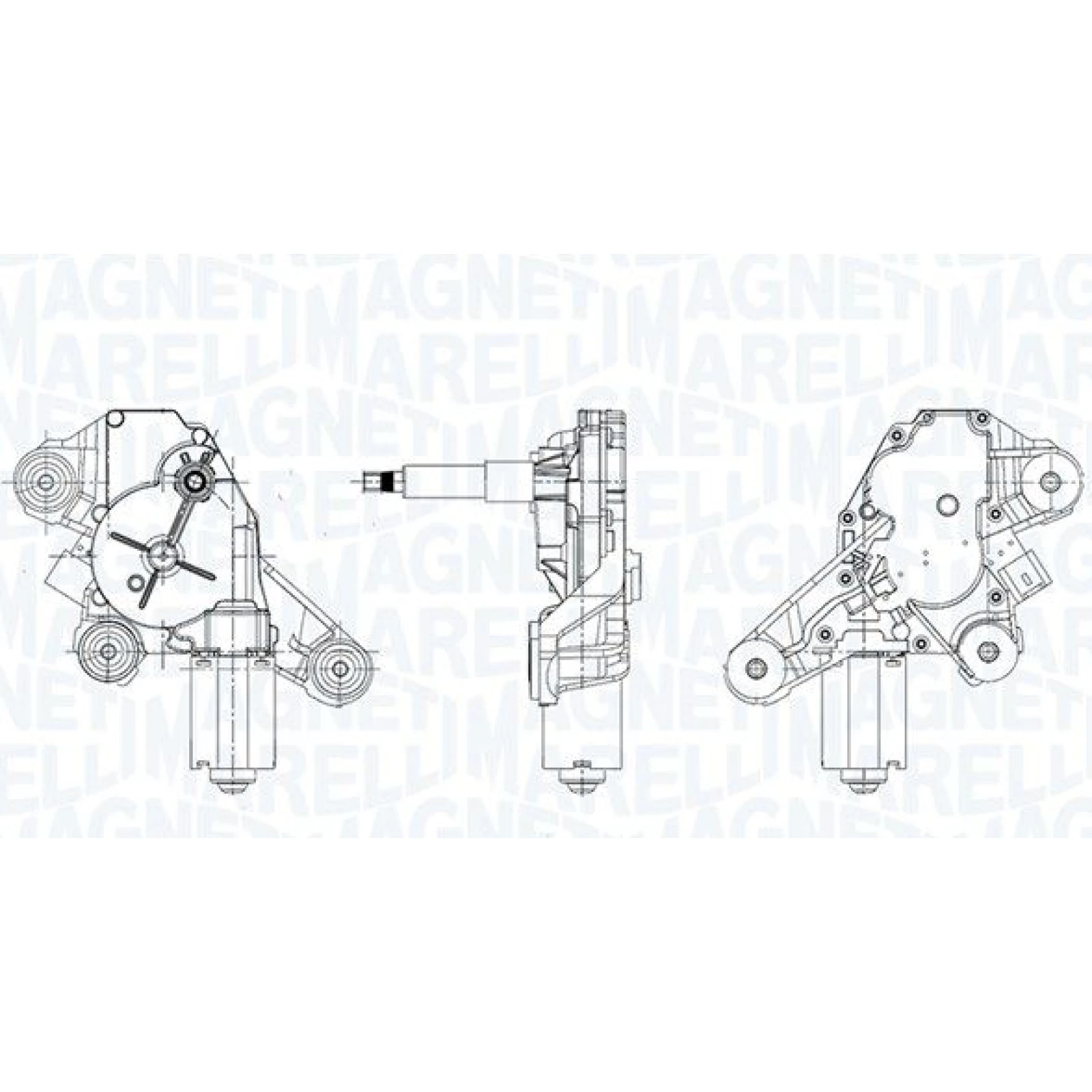 Magneti Marelli Wischermotor TGL734OM