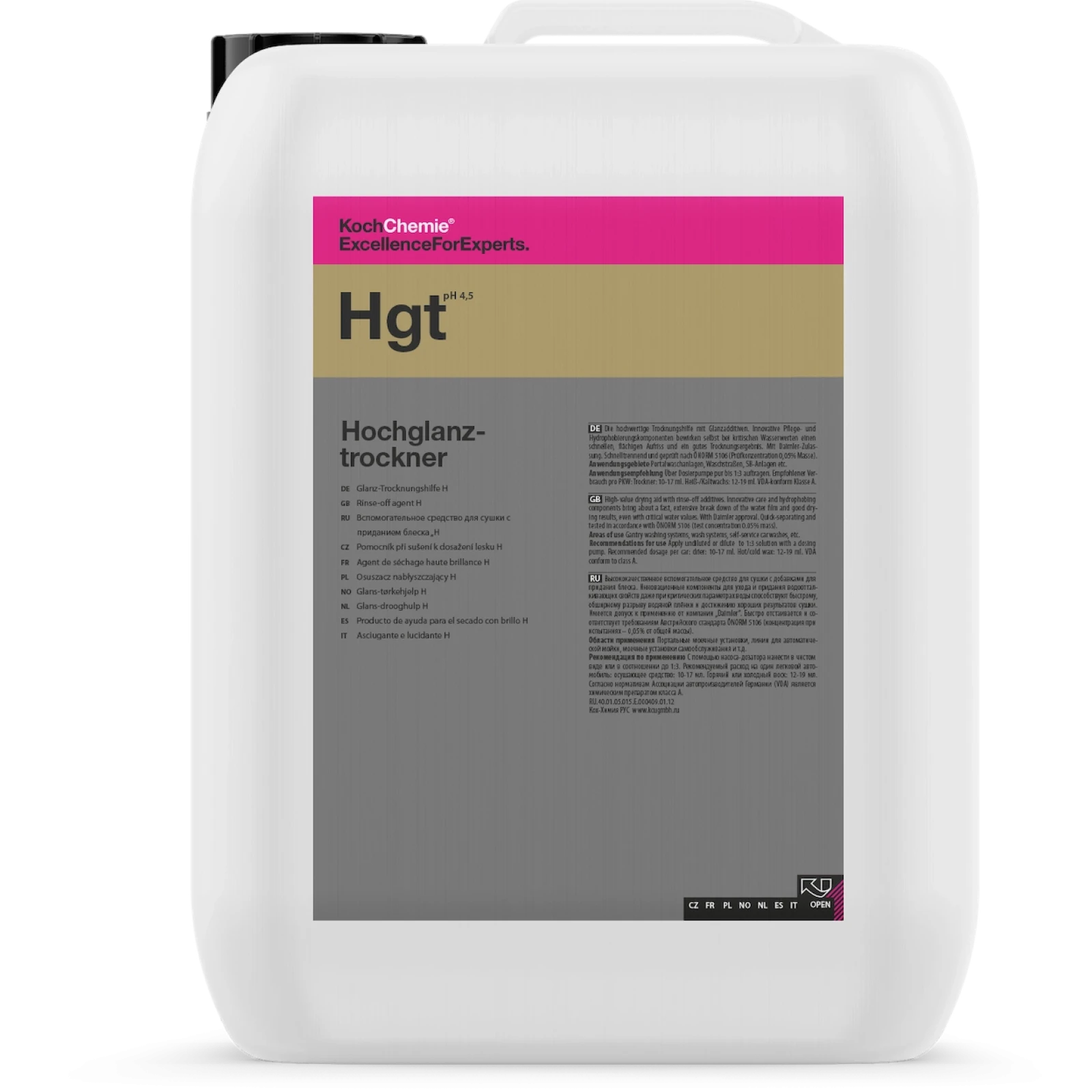 Koch Chemie Hochglanztrockner 20l 178020