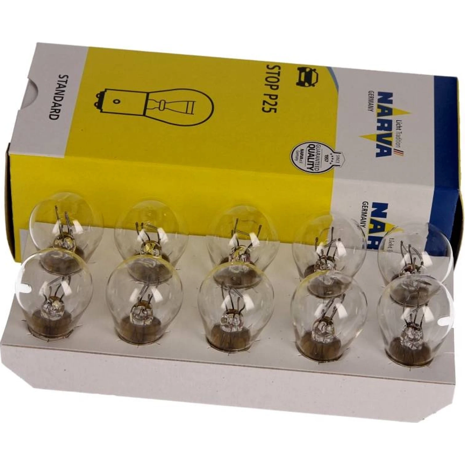 Glühlampe P25 Ba15D 12V/21/5W (Stop) 10St (Ohne Ece) 179183000
