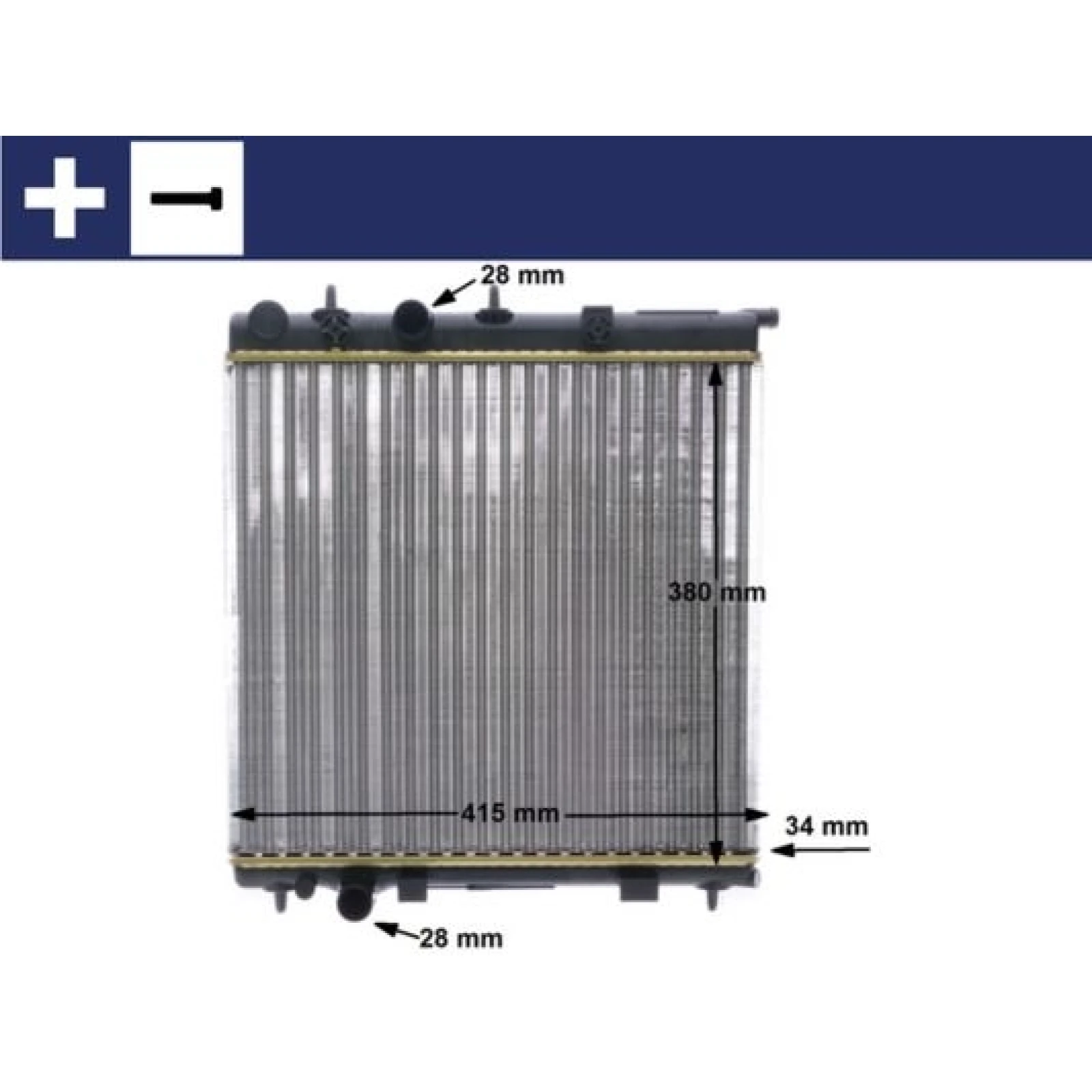 Kühler, Motorkühlung CR 2036 000S