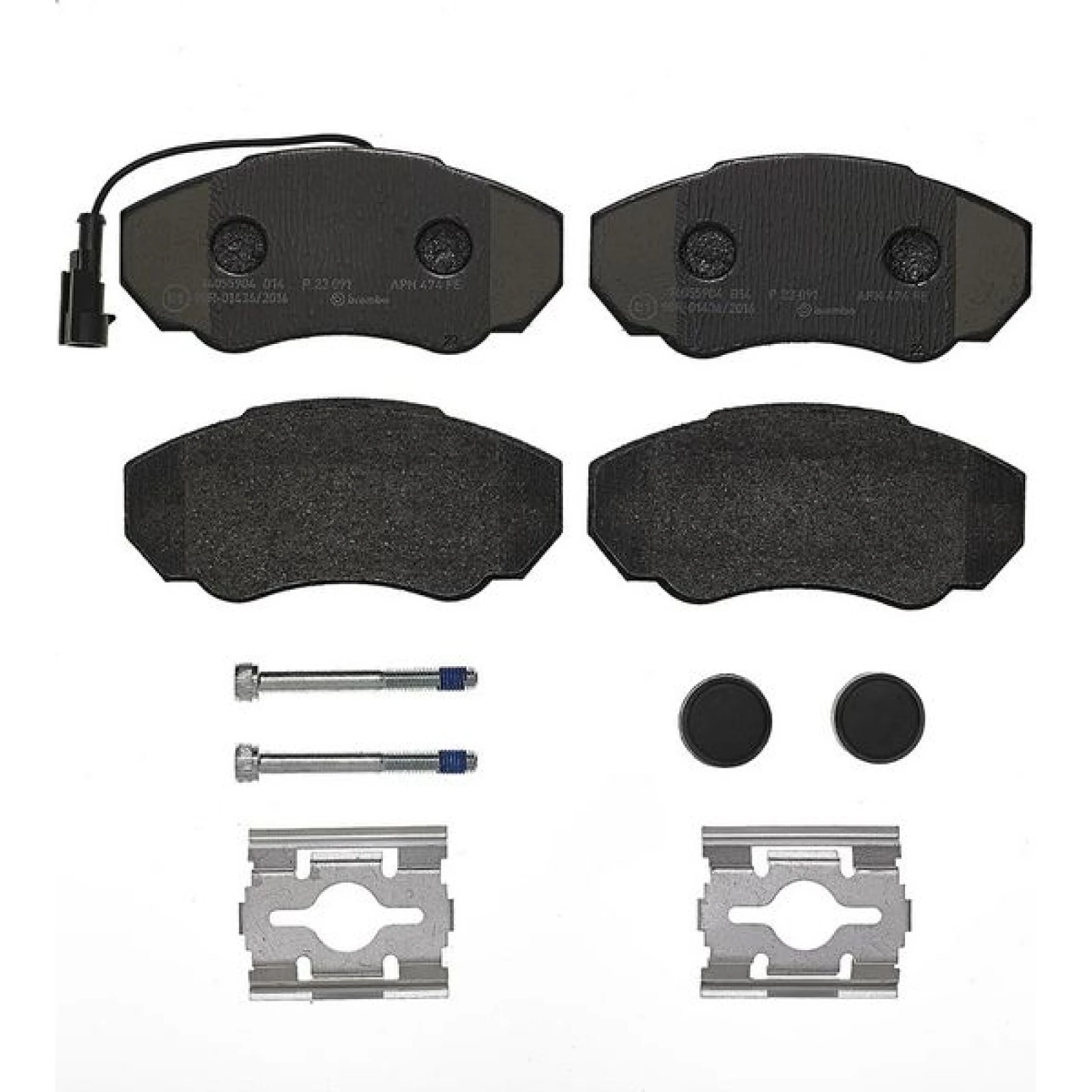 BREMBO Bremsklötze VA P 23 091