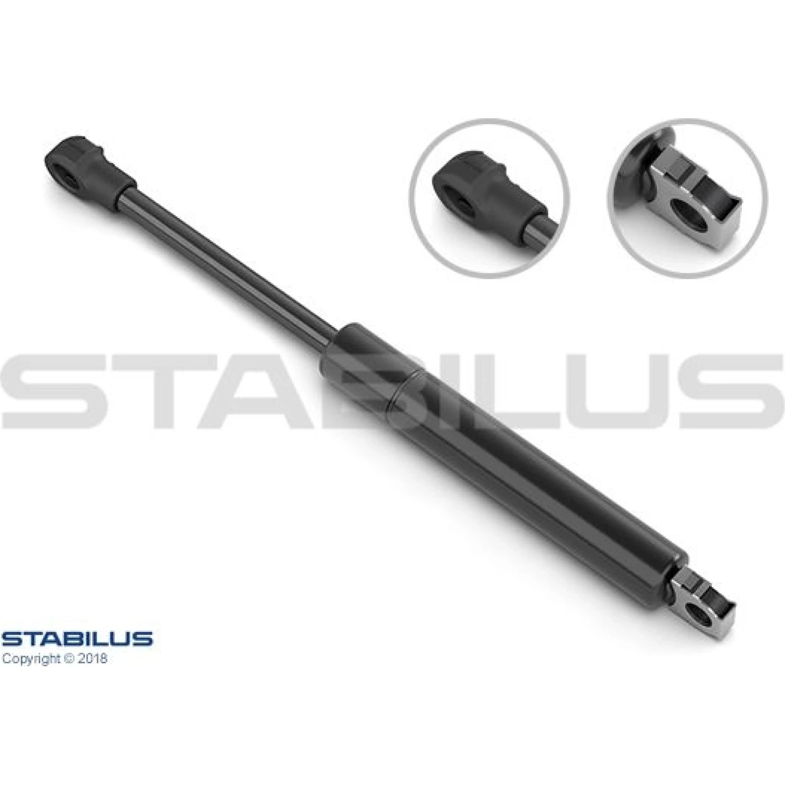 Gasfeder, Hinten L 289 350N 2524BV
