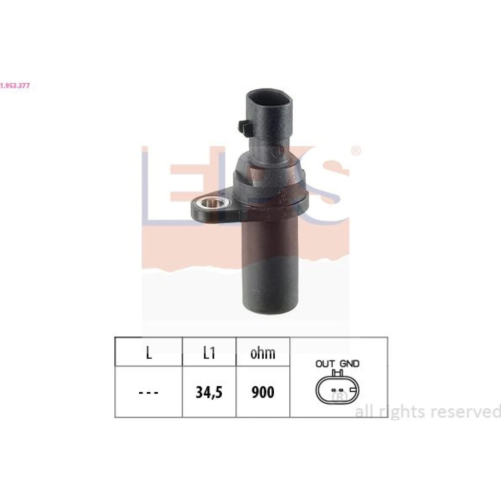 Impulsgeber, Kurbelwelle 1.953.377