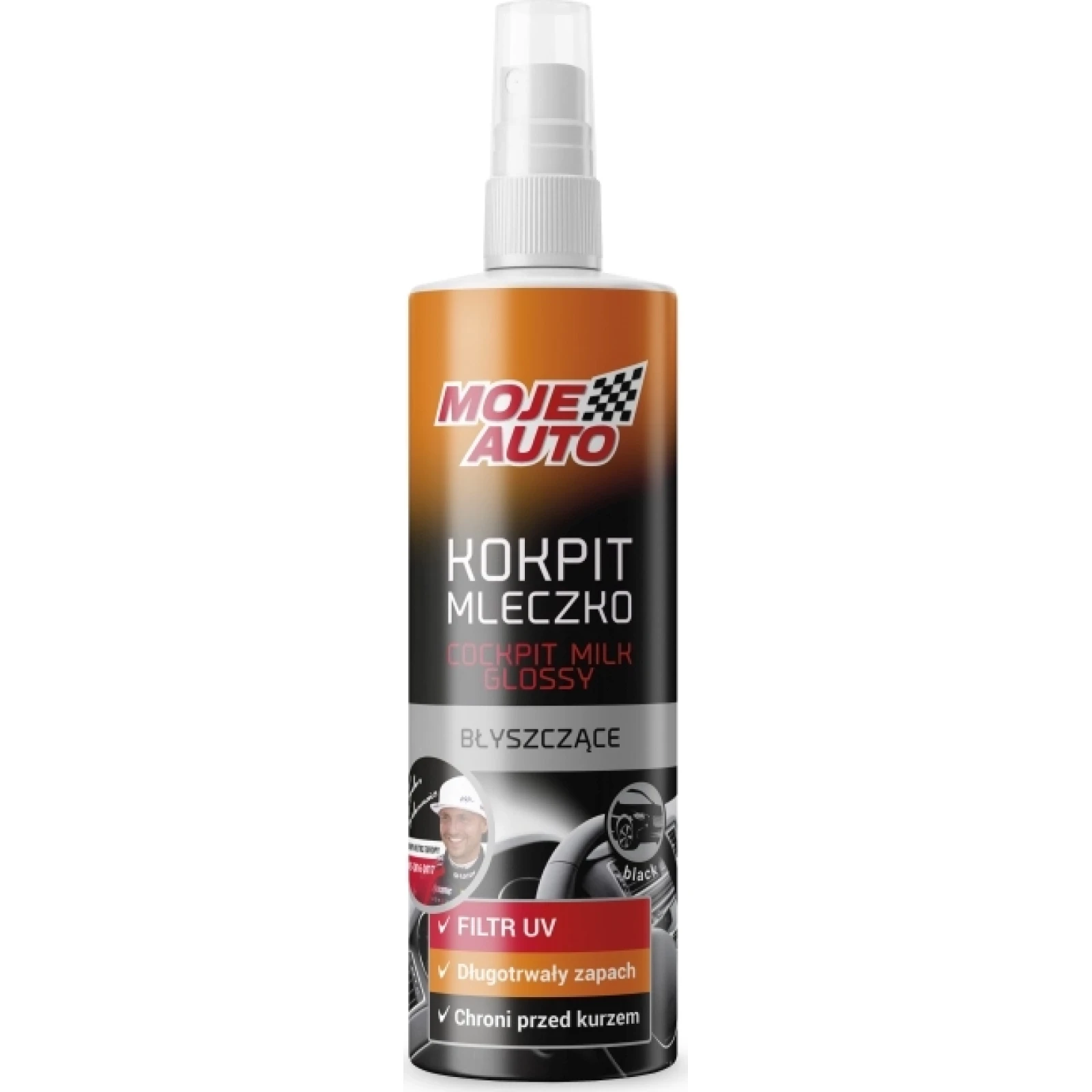 MOJE AUTO AMT19-615 Cockpit B Shiny Milk Black 300 ml