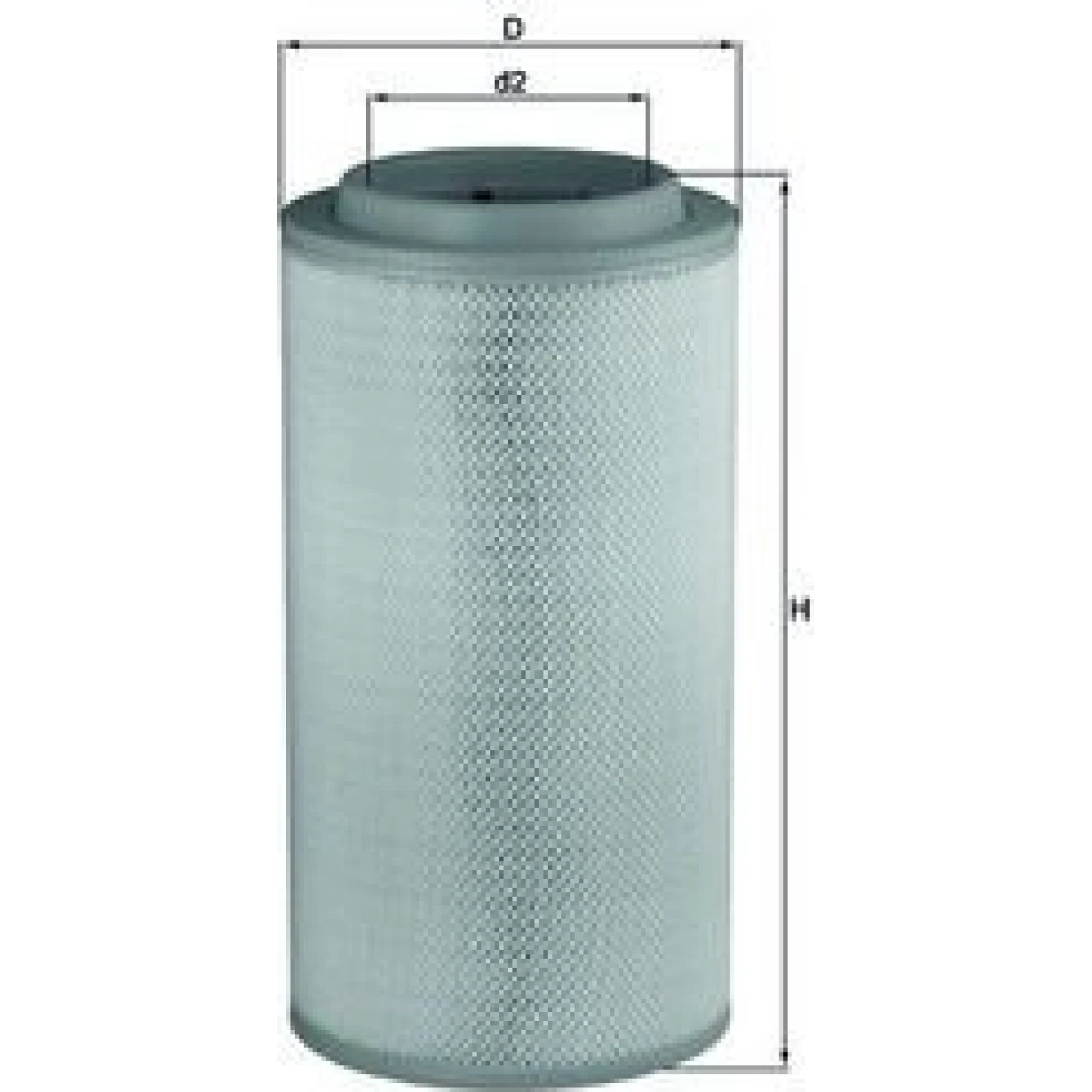 MAHLE Luftfilter LX 1734