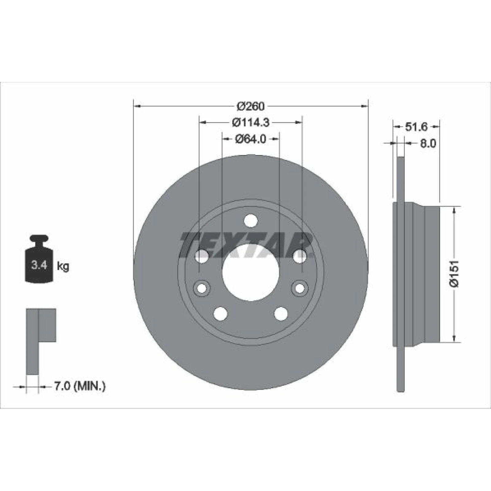 Bremsscheibe 92337703